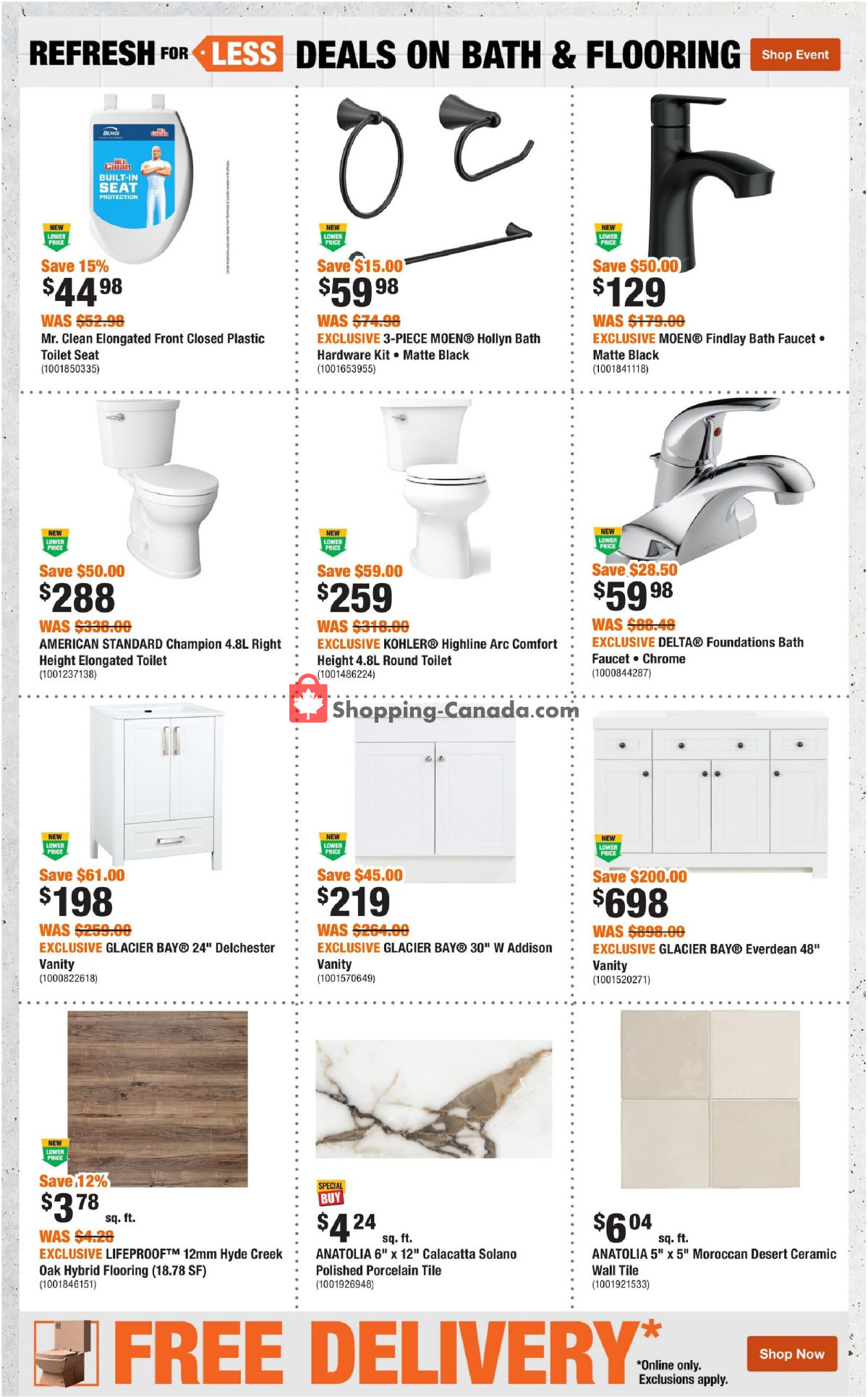 Home Depot flyer from Thursday September 24, 2026 to Wednesday October 7, 2026 - page 4
