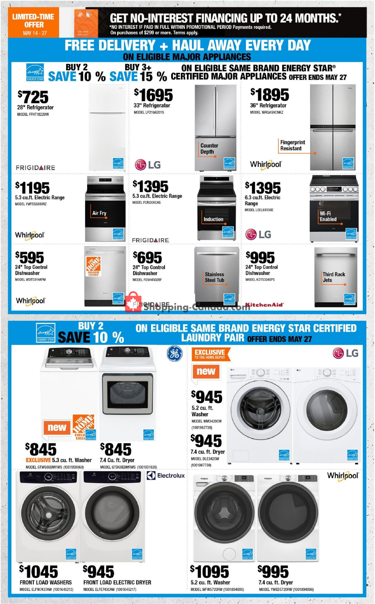 Home Depot flyer from Thursday May 14, 2026 to Wednesday May 27, 2026 - page 10