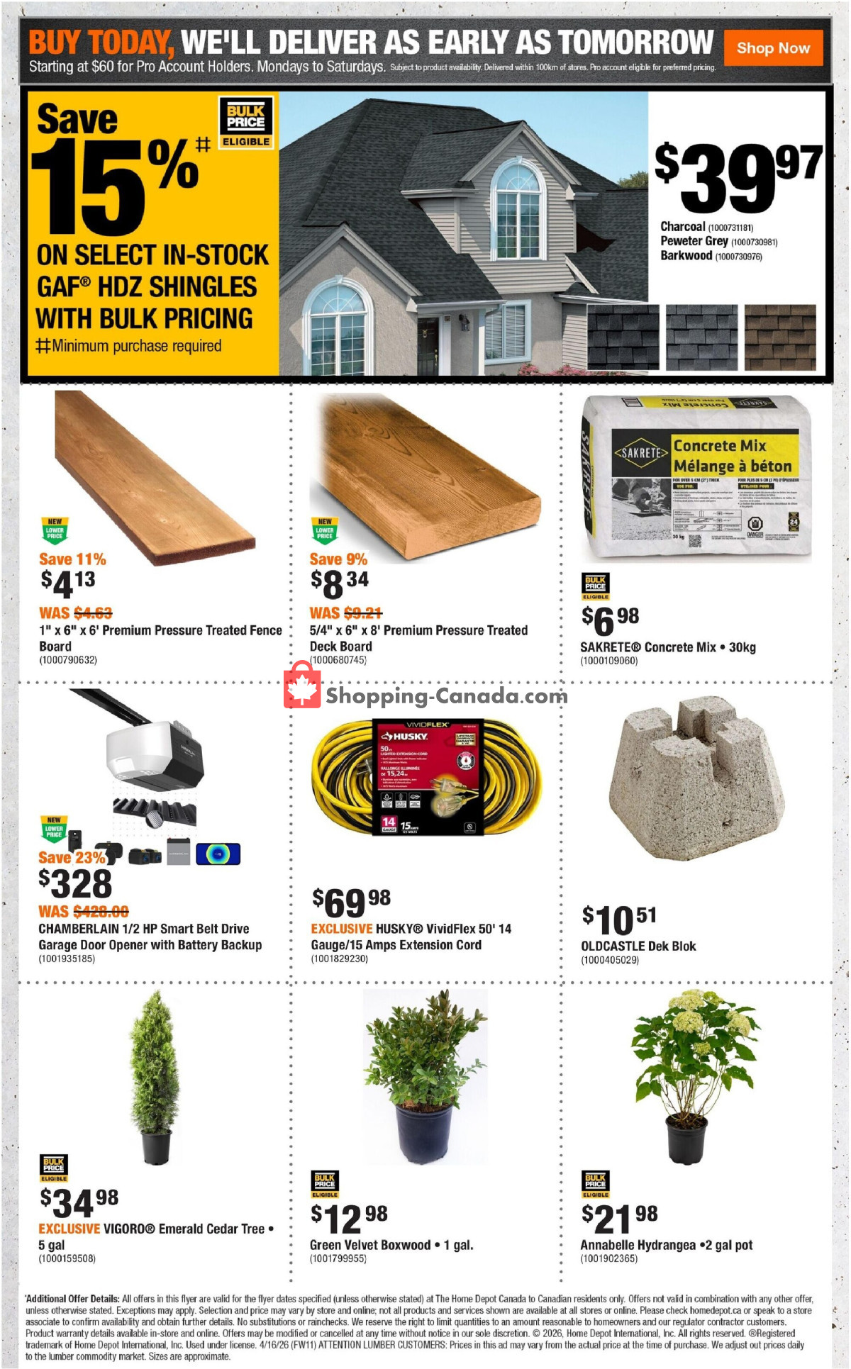 Home Depot flyer from Thursday May 14, 2026 to Wednesday May 27, 2026 - page 11