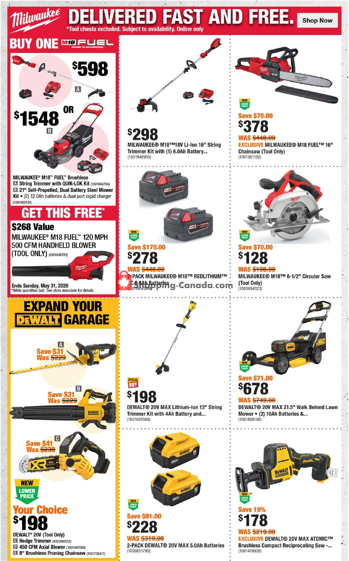 Home Depot flyer from Thursday May 14, 2026 to Wednesday May 27, 2026 - page 6
