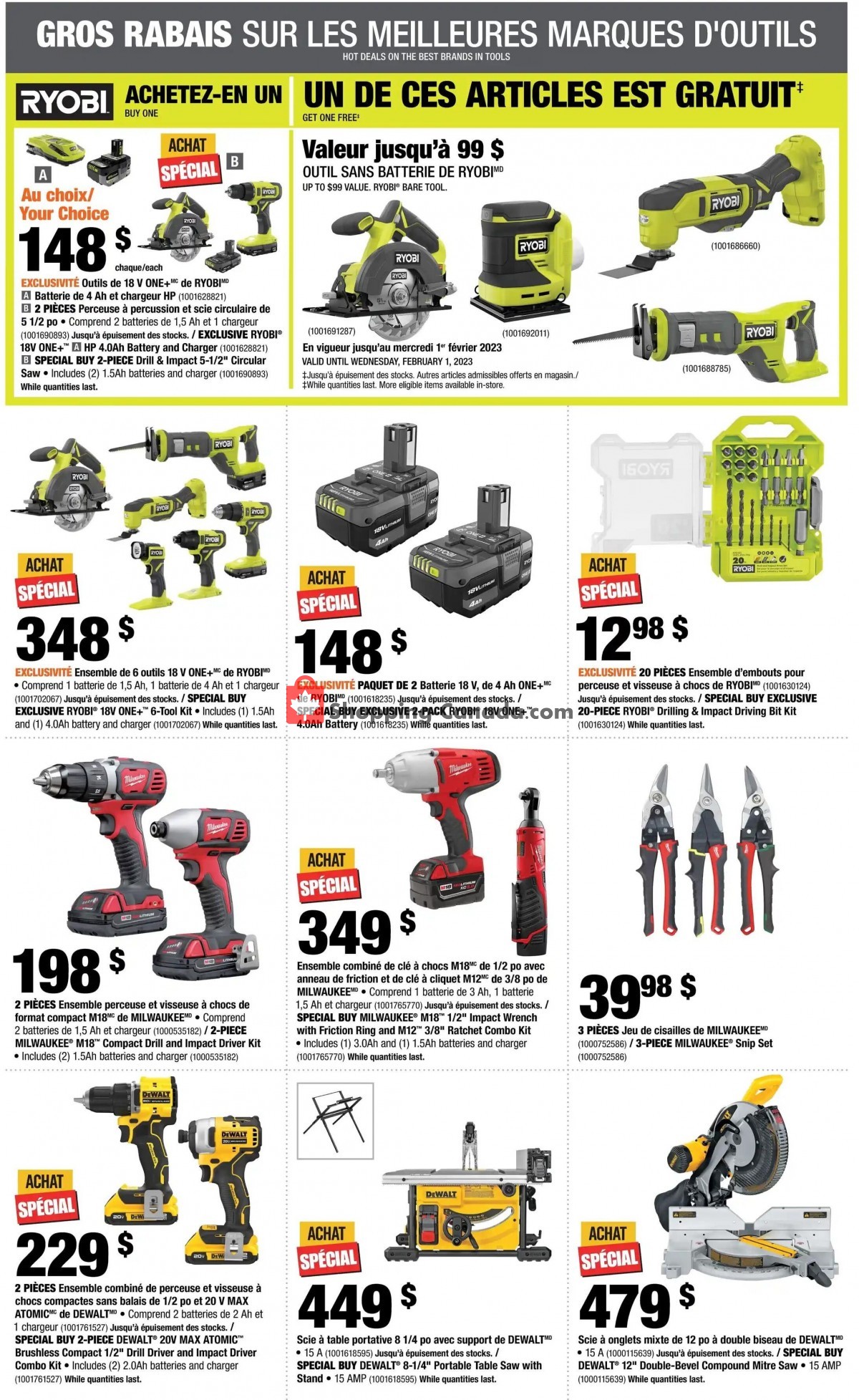 Home Depot flyer from Thursday January 26, 2023 to Wednesday February 1, 2023 - page 12