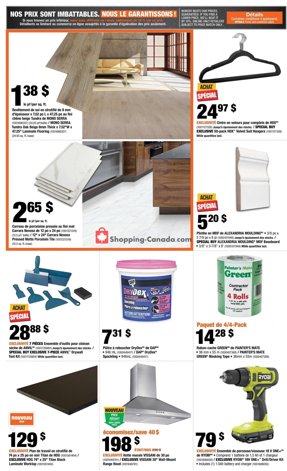 Home Depot flyer from Thursday January 26, 2023 to Wednesday February 1, 2023 - page 2