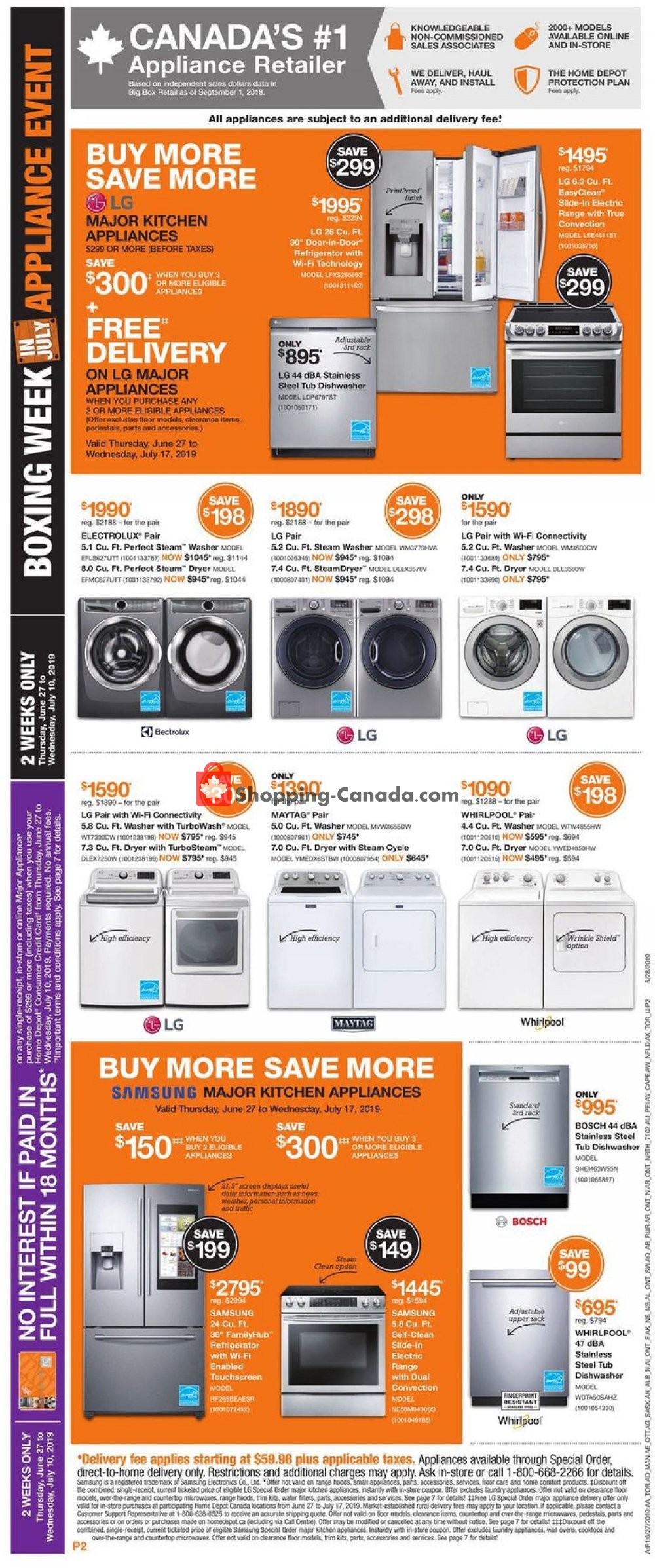 Home Depot flyer from Thursday June 27, 2019 to Wednesday July 3, 2019 - page 11