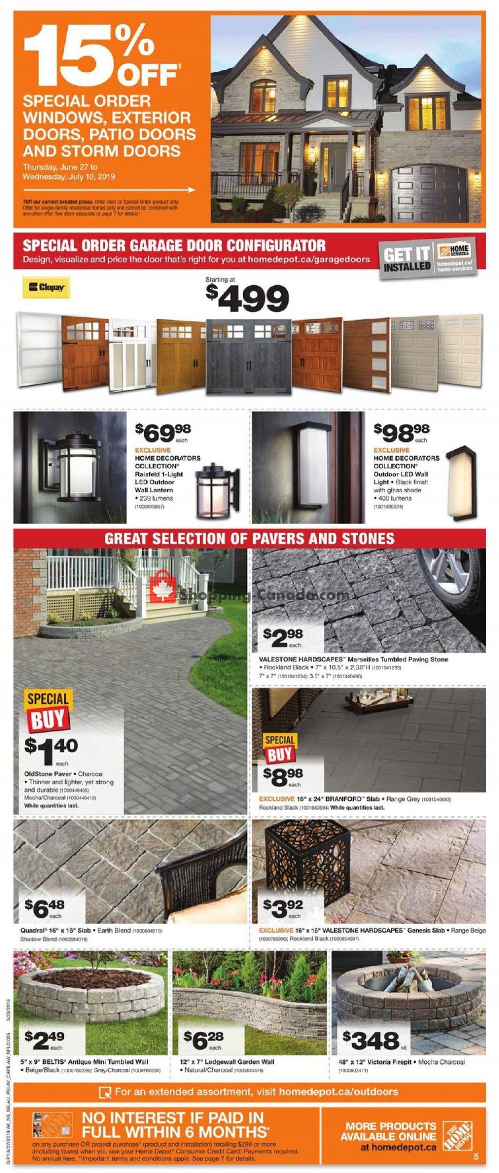 Home Depot flyer from Thursday June 27, 2019 to Wednesday July 3, 2019 - page 6