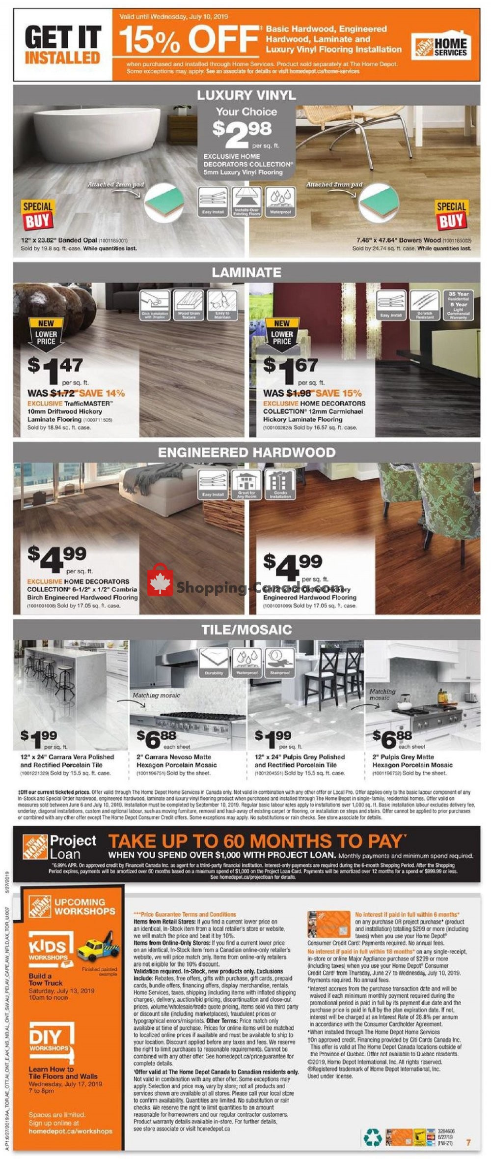 Home Depot flyer from Thursday June 27, 2019 to Wednesday July 3, 2019 - page 8