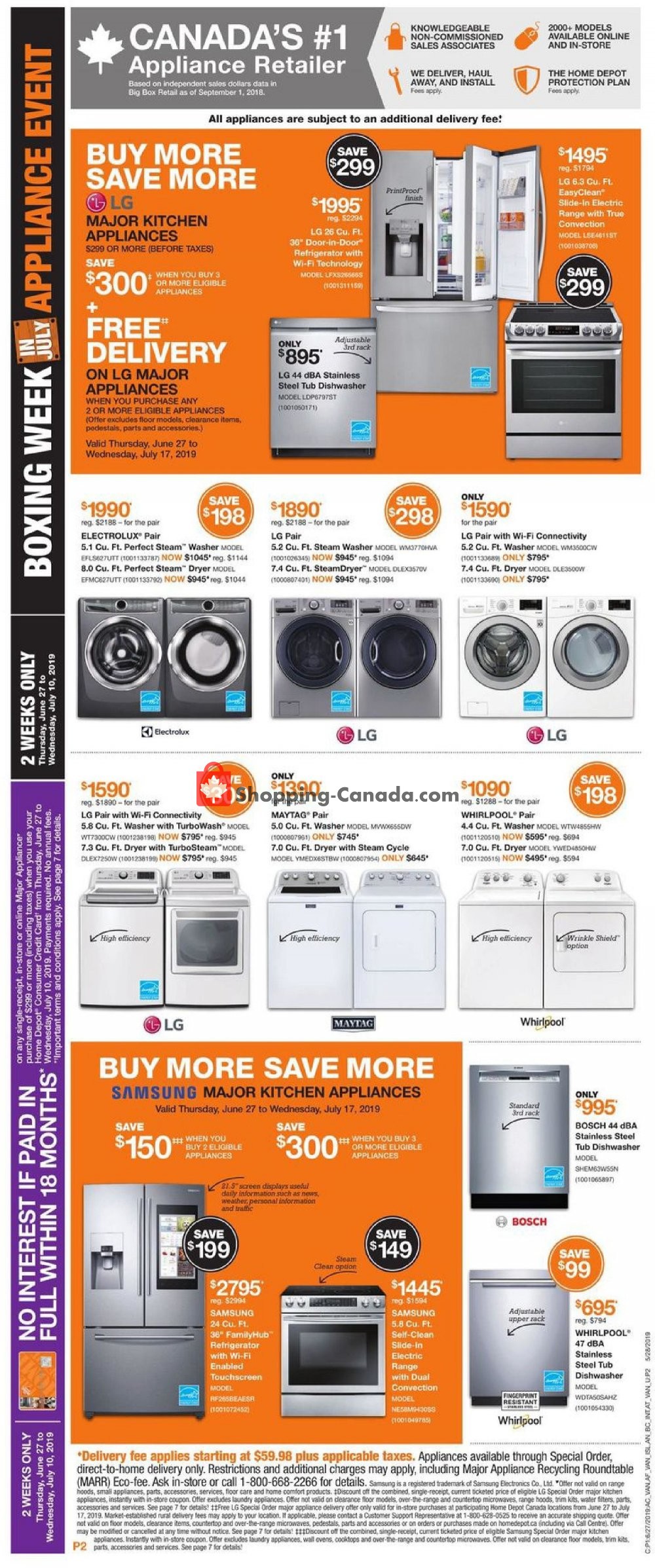 Home Depot flyer from Thursday June 27, 2019 to Wednesday July 3, 2019 - page 11