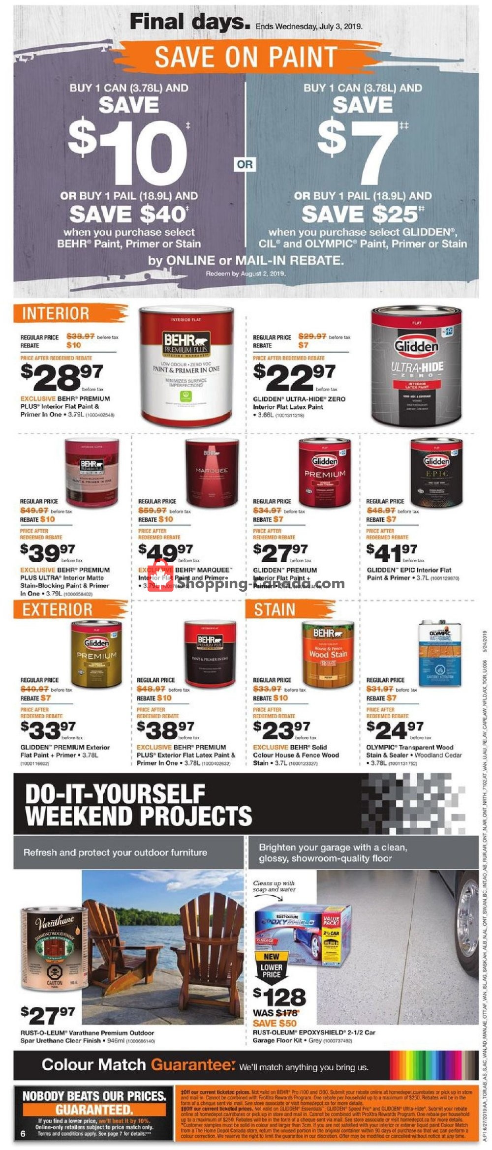 Home Depot flyer from Thursday June 27, 2019 to Wednesday July 3, 2019 - page 7