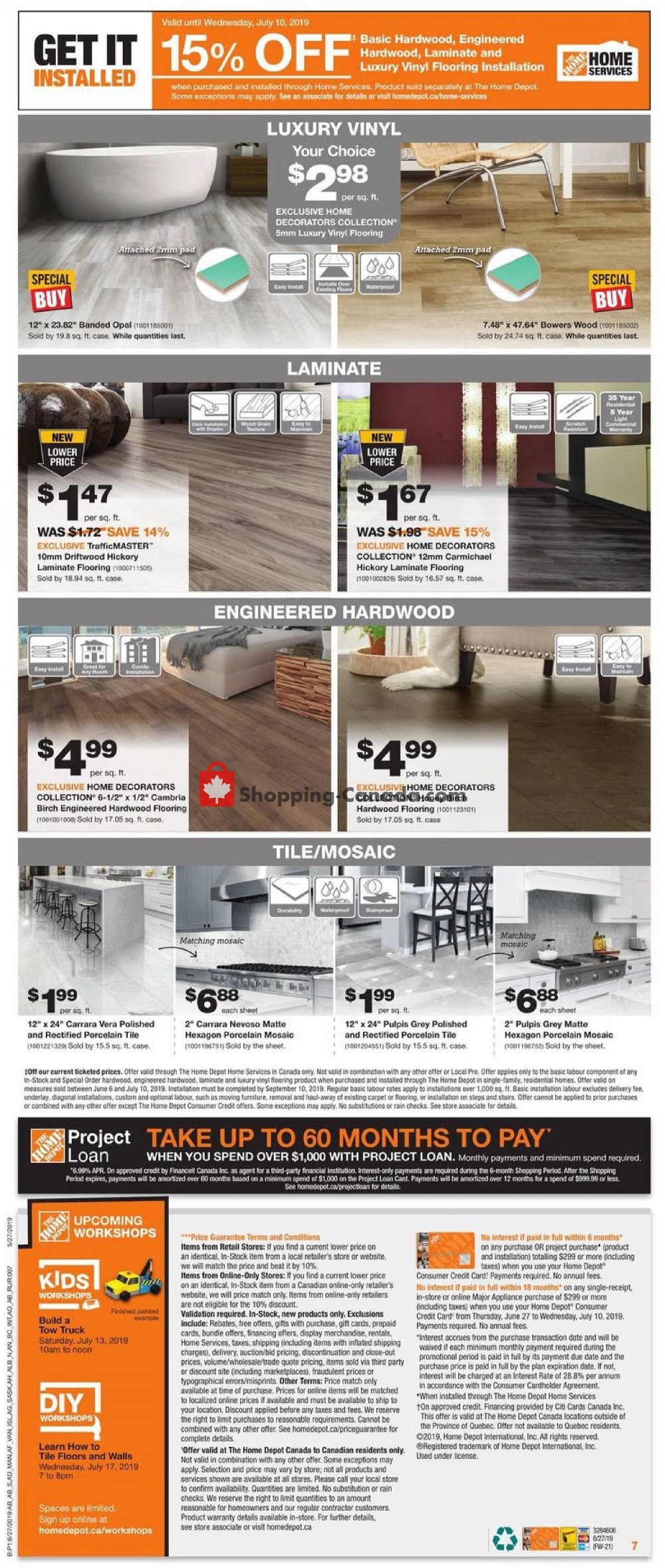 Home Depot flyer from Thursday June 27, 2019 to Wednesday July 3, 2019 - page 8