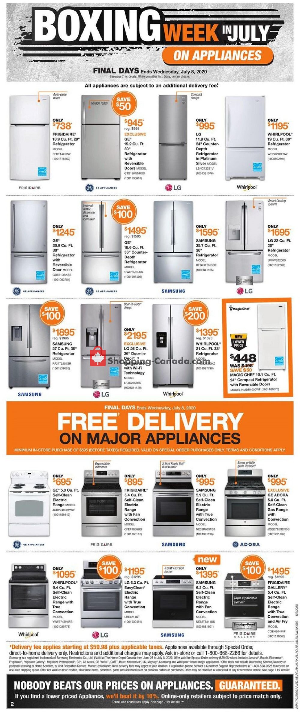 Home Depot flyer from Thursday July 2, 2020 to Wednesday July 8, 2020 - page 3