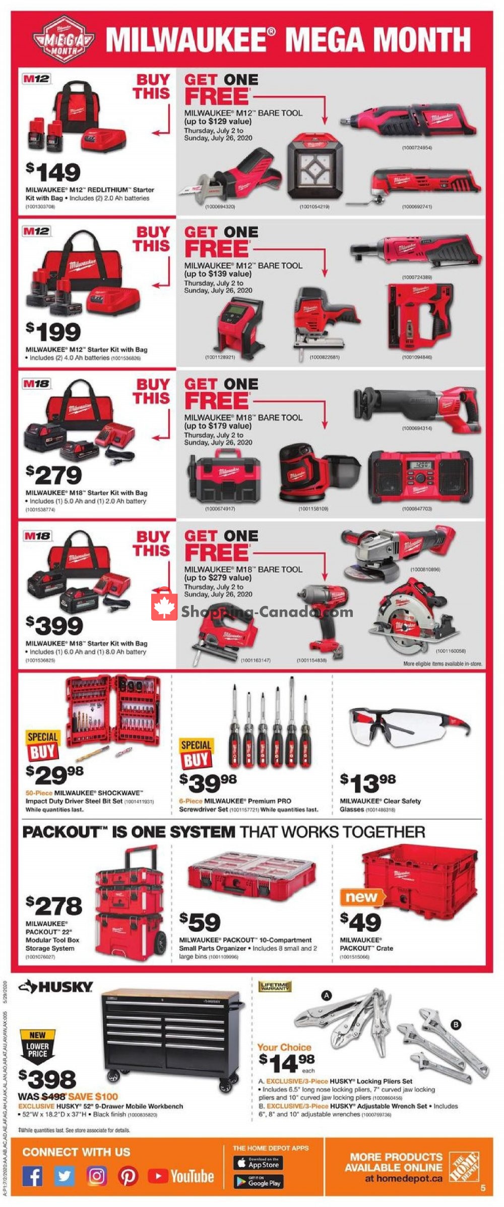 Home Depot flyer from Thursday July 2, 2020 to Wednesday July 8, 2020 - page 8