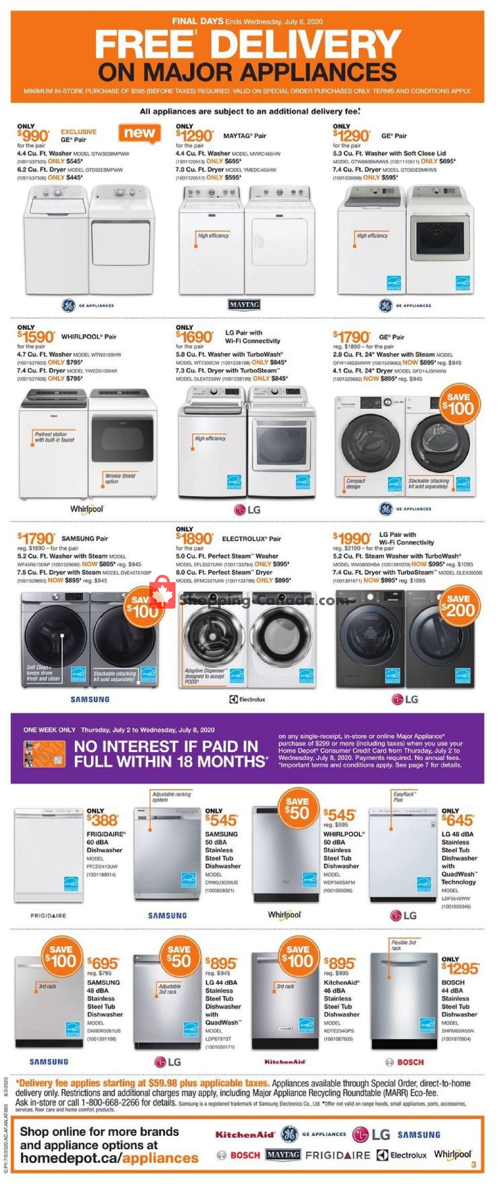 Home Depot flyer from Thursday July 2, 2020 to Wednesday July 8, 2020 - page 4