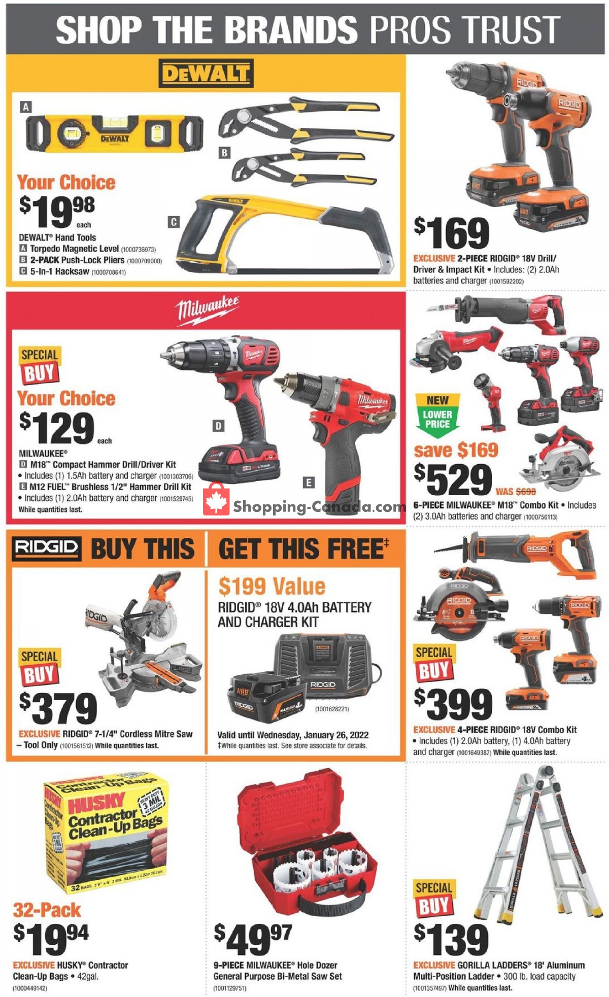 Home Depot flyer from Thursday December 2, 2021 to Wednesday December 8, 2021 - page 3
