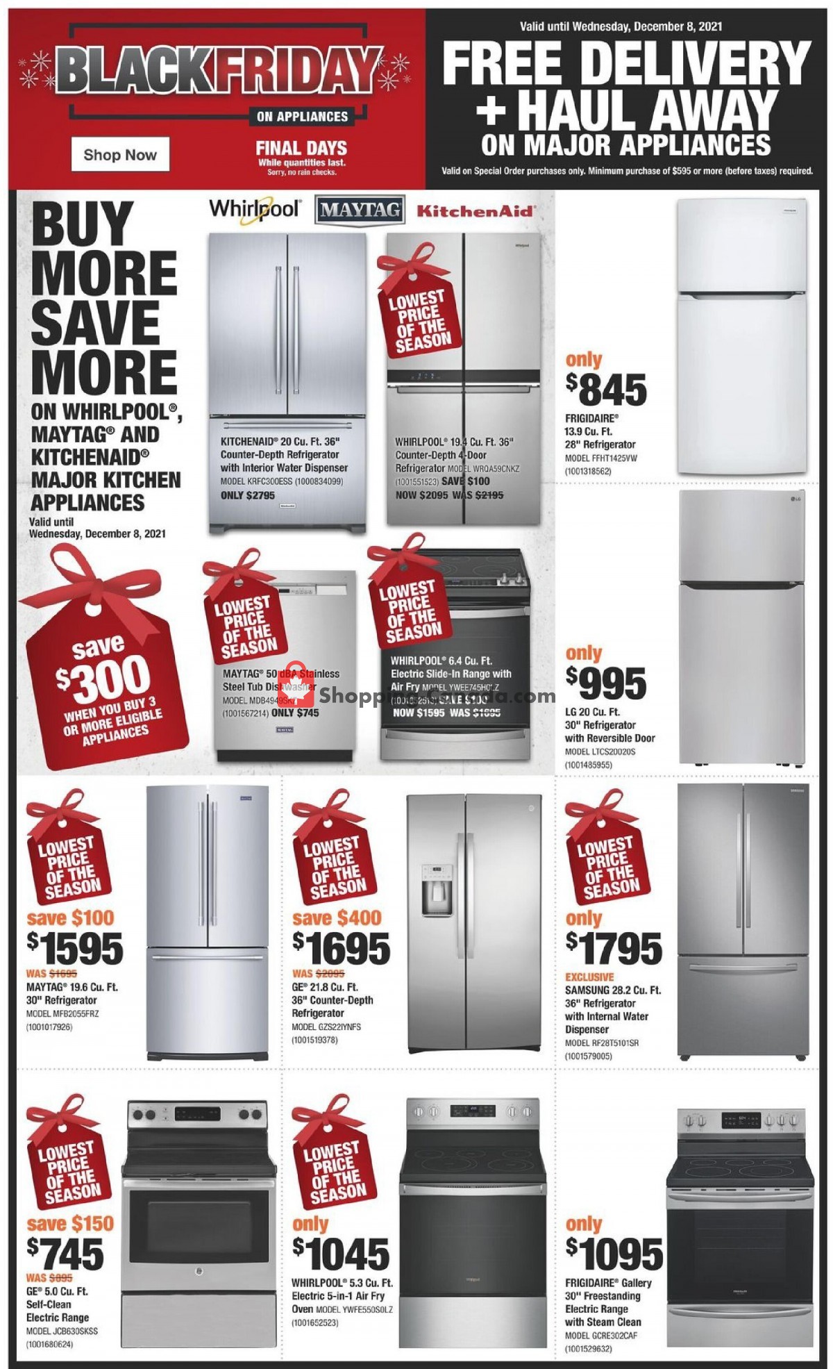 Home Depot flyer from Thursday December 2, 2021 to Wednesday December 8, 2021 - page 9