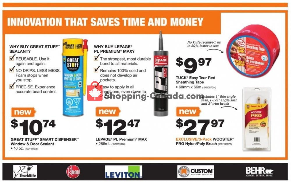 Home Depot flyer from Tuesday January 22, 2019 to Monday February 4, 2019 - page 2