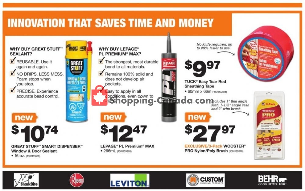 Home Depot flyer from Tuesday January 22, 2019 to Monday February 4, 2019 - page 2