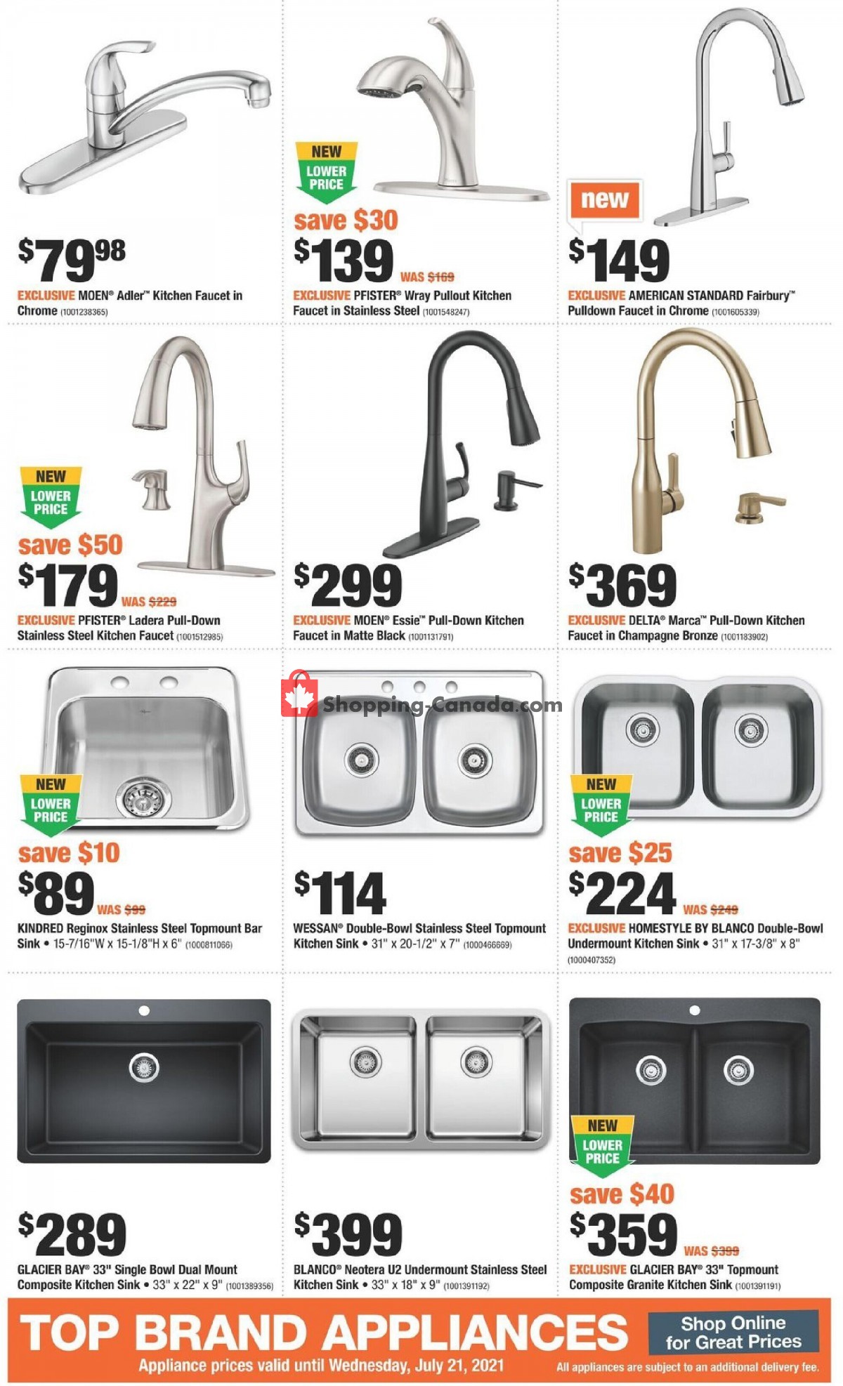 Home Depot flyer from Thursday July 15, 2021 to Wednesday July 21, 2021 - page 19