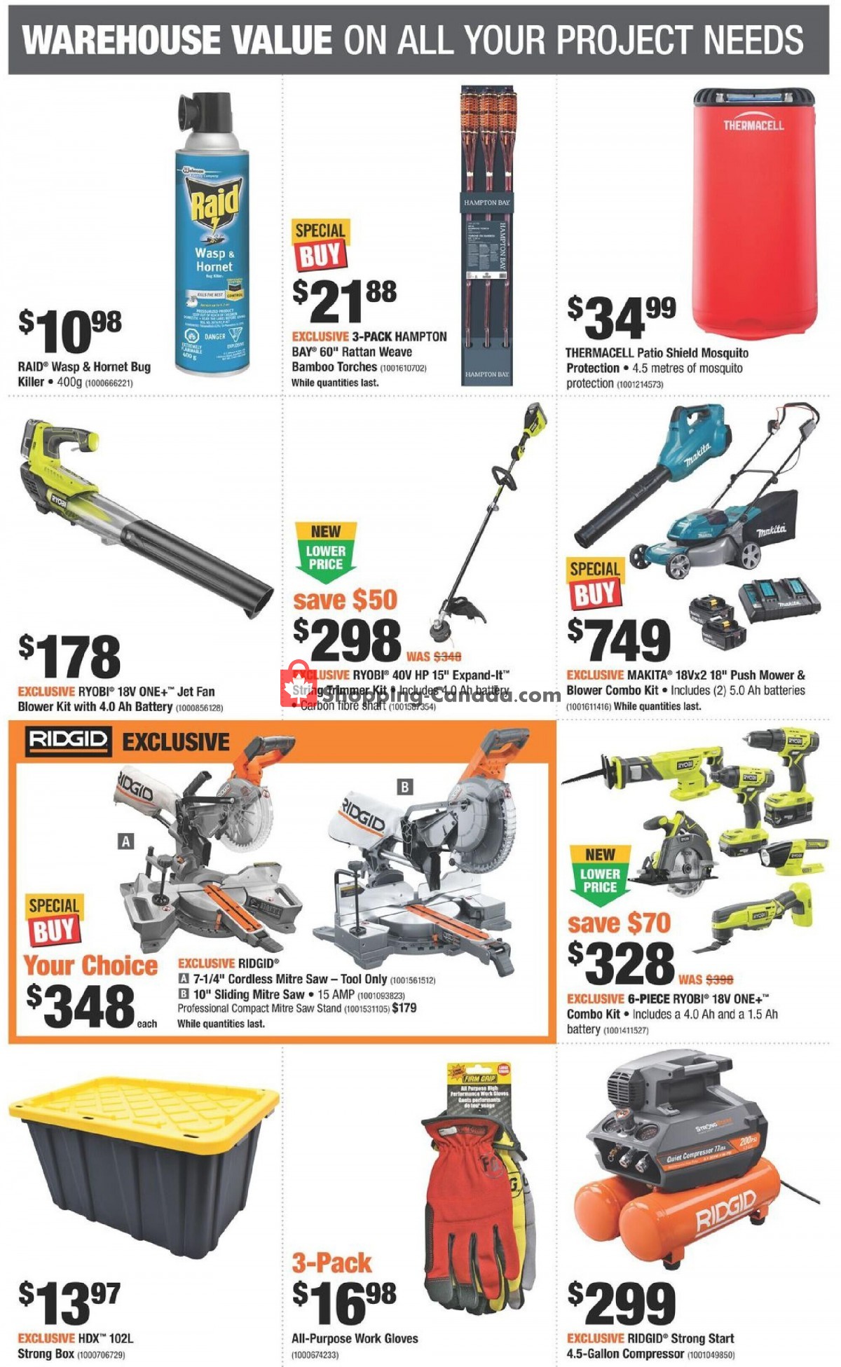 Home Depot flyer from Thursday July 15, 2021 to Wednesday July 21, 2021 - page 3