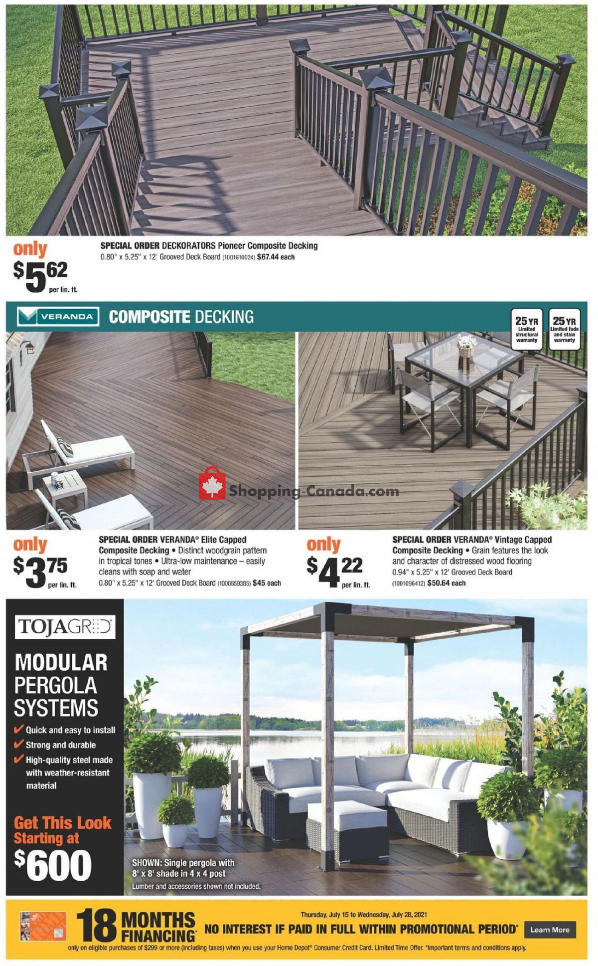 Home Depot flyer from Thursday July 15, 2021 to Wednesday July 21, 2021 - page 5