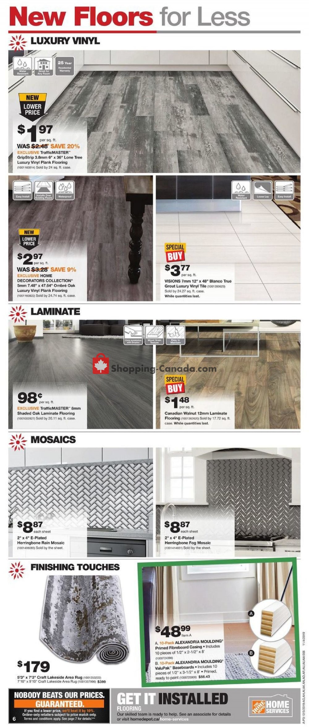 Home Depot flyer from Thursday December 5, 2019 to Wednesday December 11, 2019 - page 6