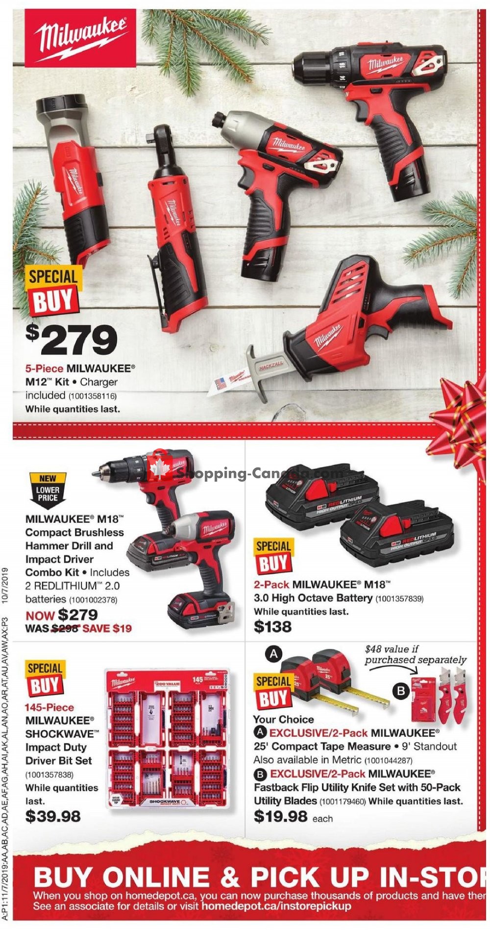 Home Depot flyer from Thursday December 5, 2019 to Wednesday December 11, 2019 - page 15