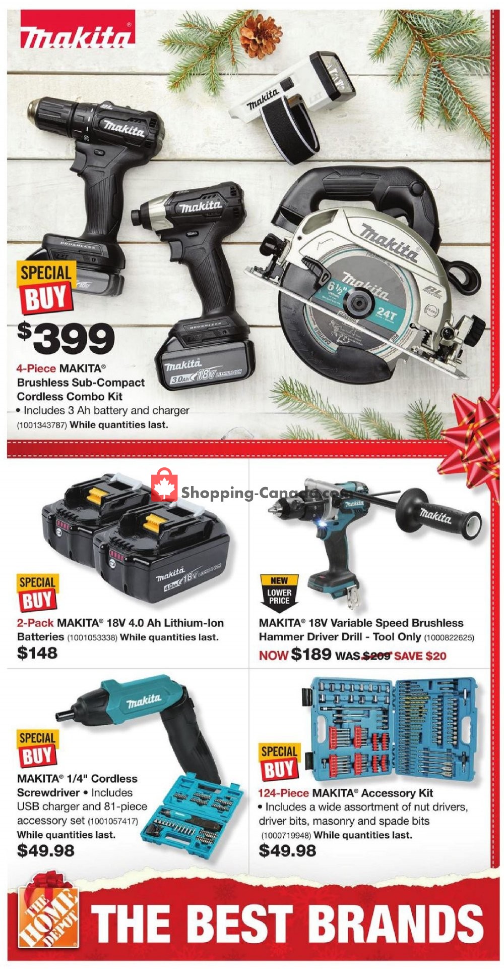 Home Depot flyer from Thursday December 5, 2019 to Wednesday December 11, 2019 - page 17