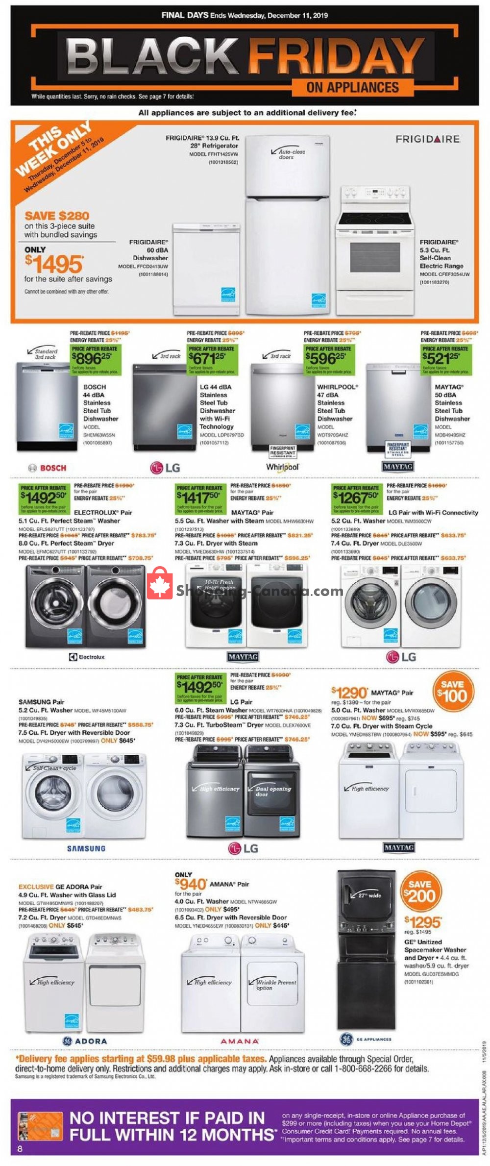 Home Depot flyer from Thursday December 5, 2019 to Wednesday December 11, 2019 - page 9