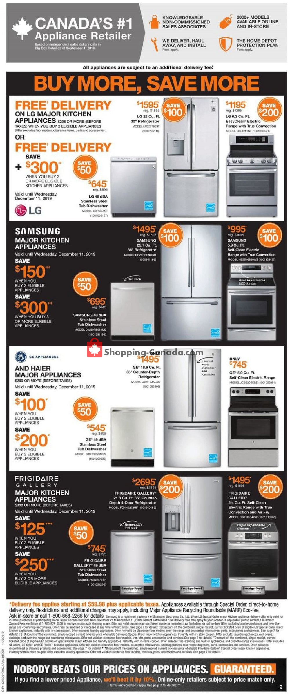 Home Depot flyer from Thursday December 5, 2019 to Wednesday December 11, 2019 - page 10