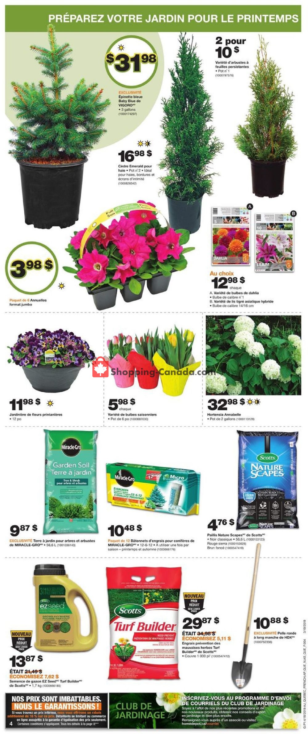 Home Depot flyer from Thursday April 18, 2019 to Wednesday April 24, 2019 - page 5