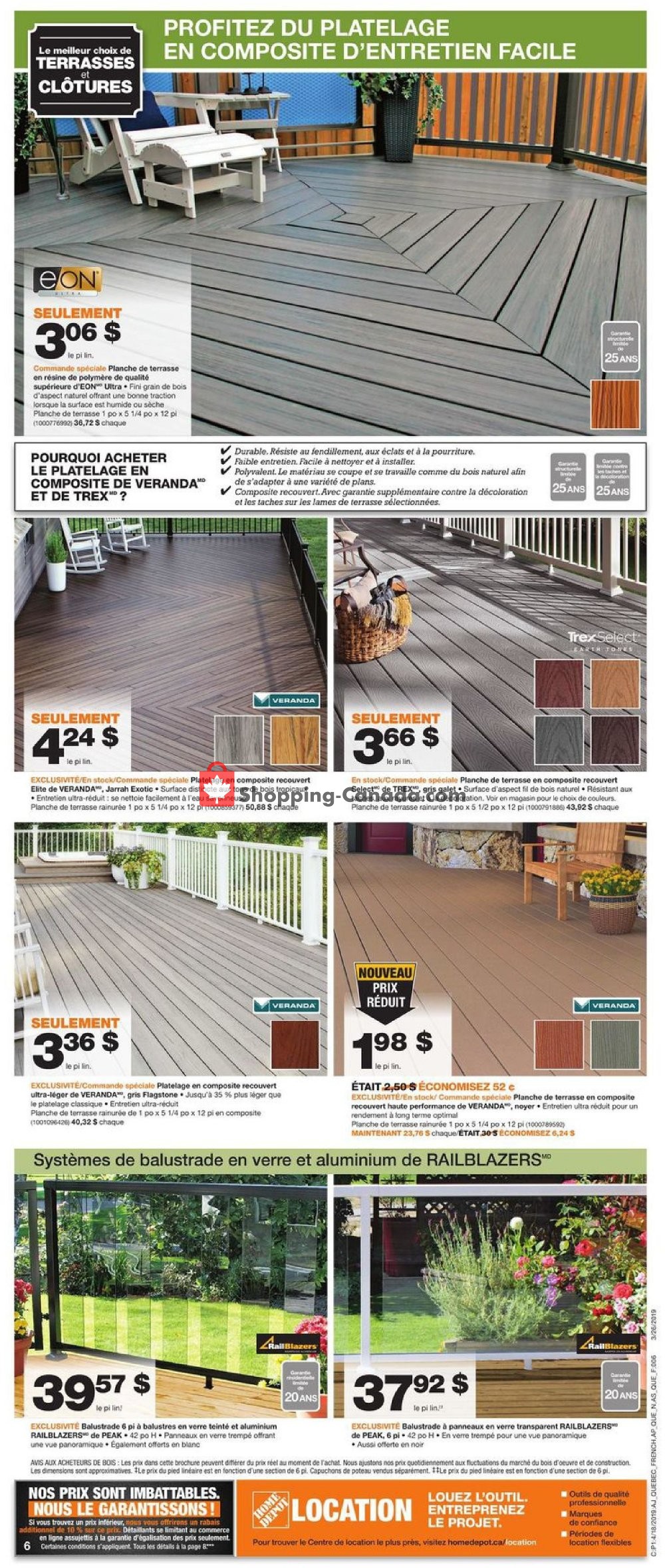 Home Depot flyer from Thursday April 18, 2019 to Wednesday April 24, 2019 - page 7