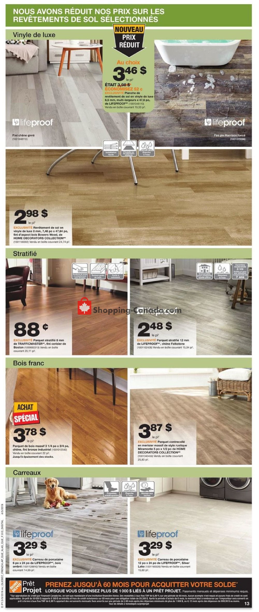 Home Depot flyer from Thursday May 9, 2019 to Wednesday May 15, 2019 - page 11