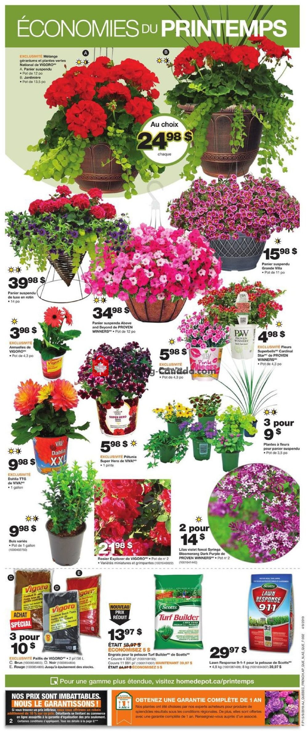 Home Depot flyer from Thursday May 9, 2019 to Wednesday May 15, 2019 - page 2