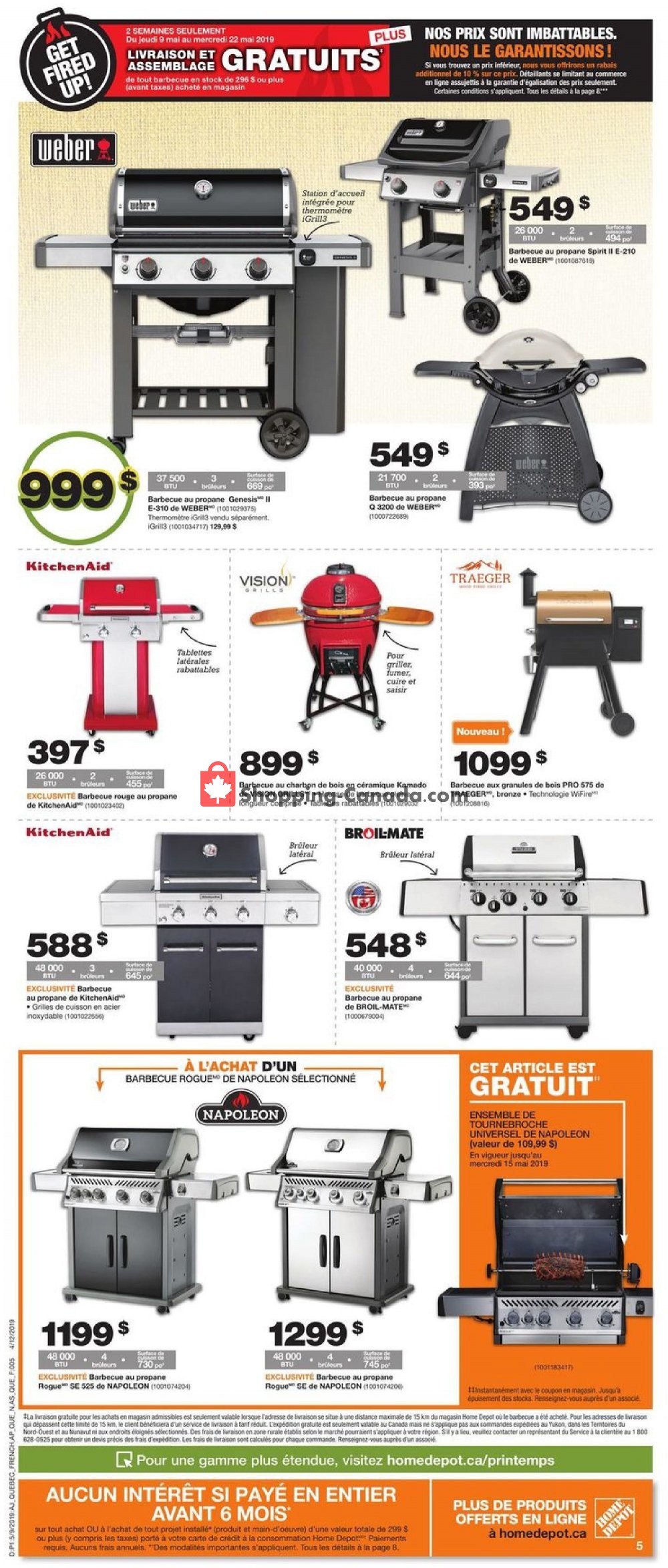 Home Depot flyer from Thursday May 9, 2019 to Wednesday May 15, 2019 - page 6