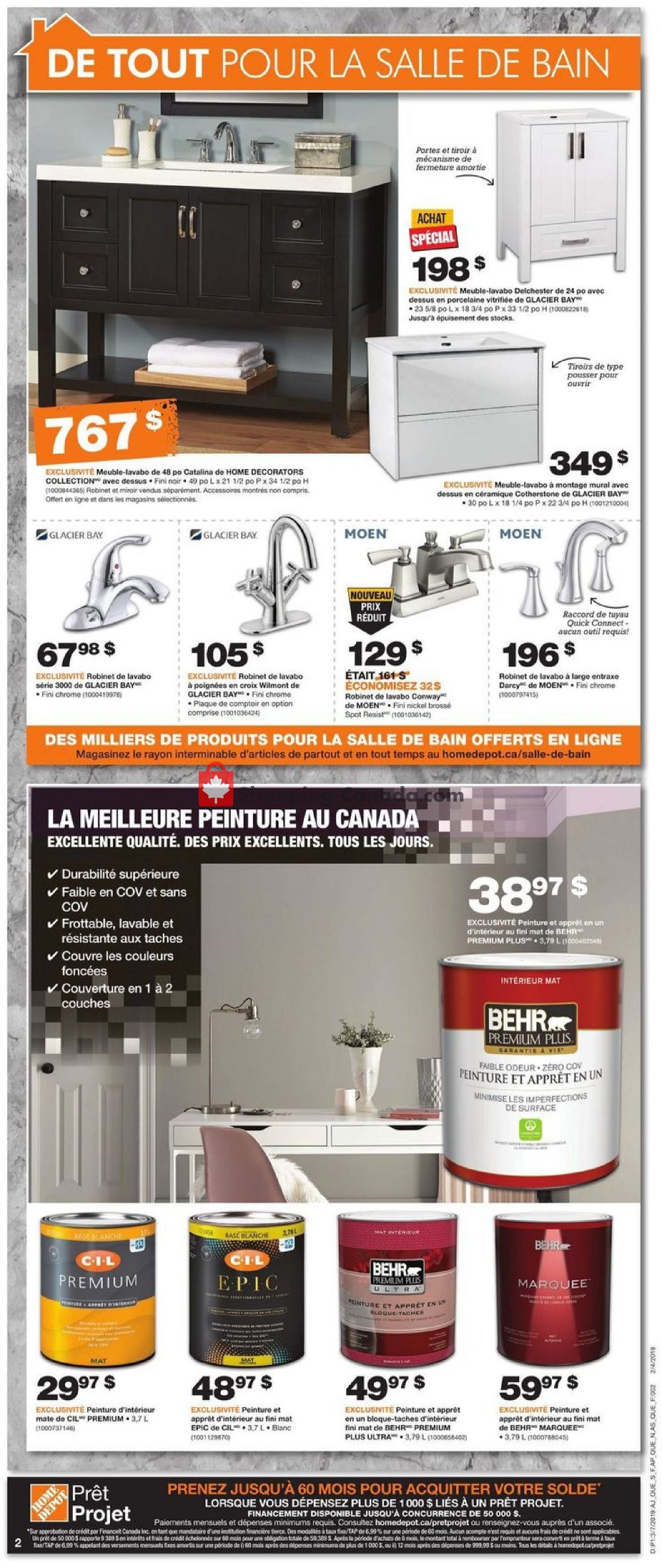 Home Depot flyer from Thursday March 7, 2019 to Wednesday March 13, 2019 - page 3