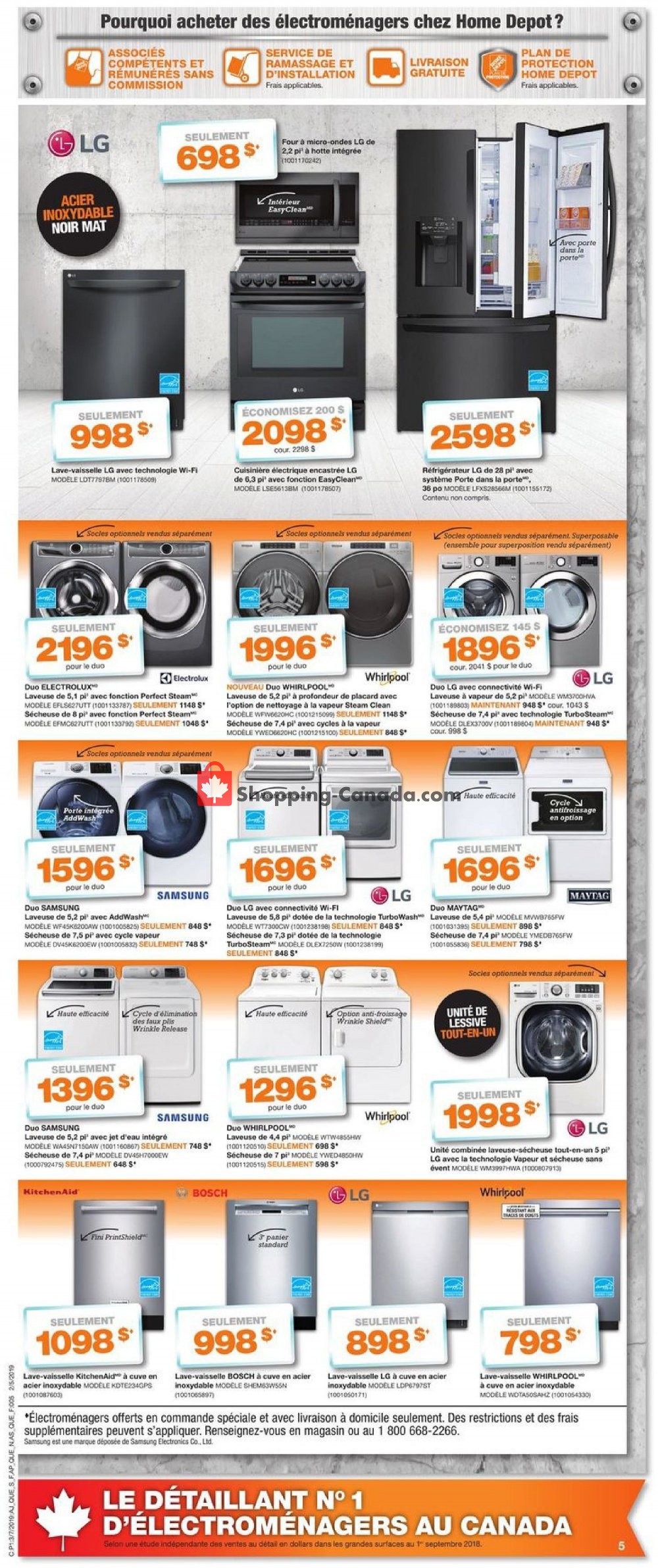 Home Depot flyer from Thursday March 7, 2019 to Wednesday March 13, 2019 - page 6