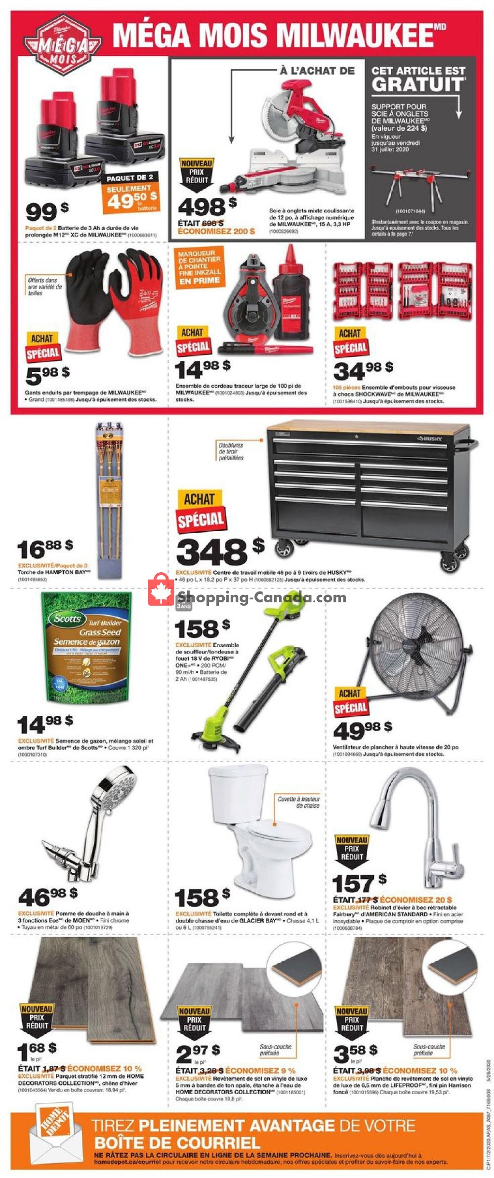 Home Depot flyer from Thursday July 2, 2020 to Wednesday July 8, 2020 - page 2