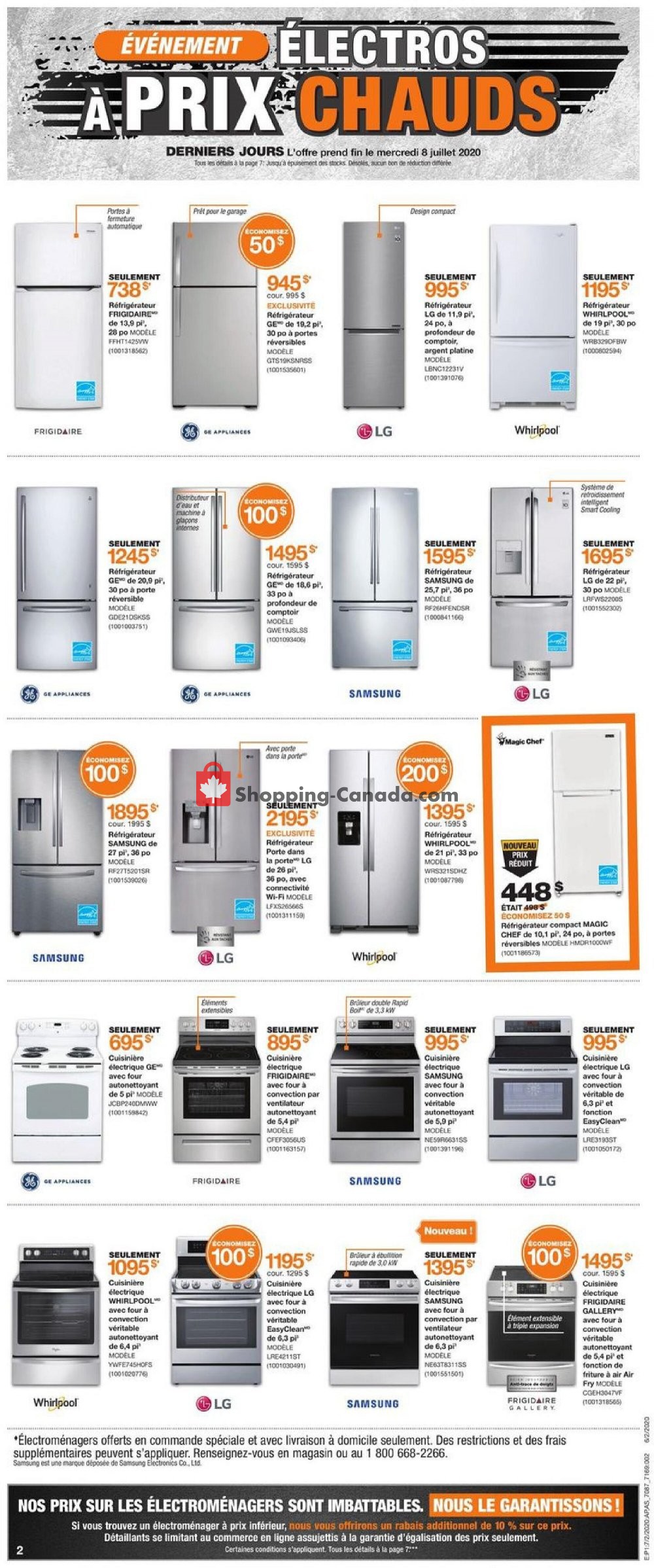 Home Depot flyer from Thursday July 2, 2020 to Wednesday July 8, 2020 - page 3