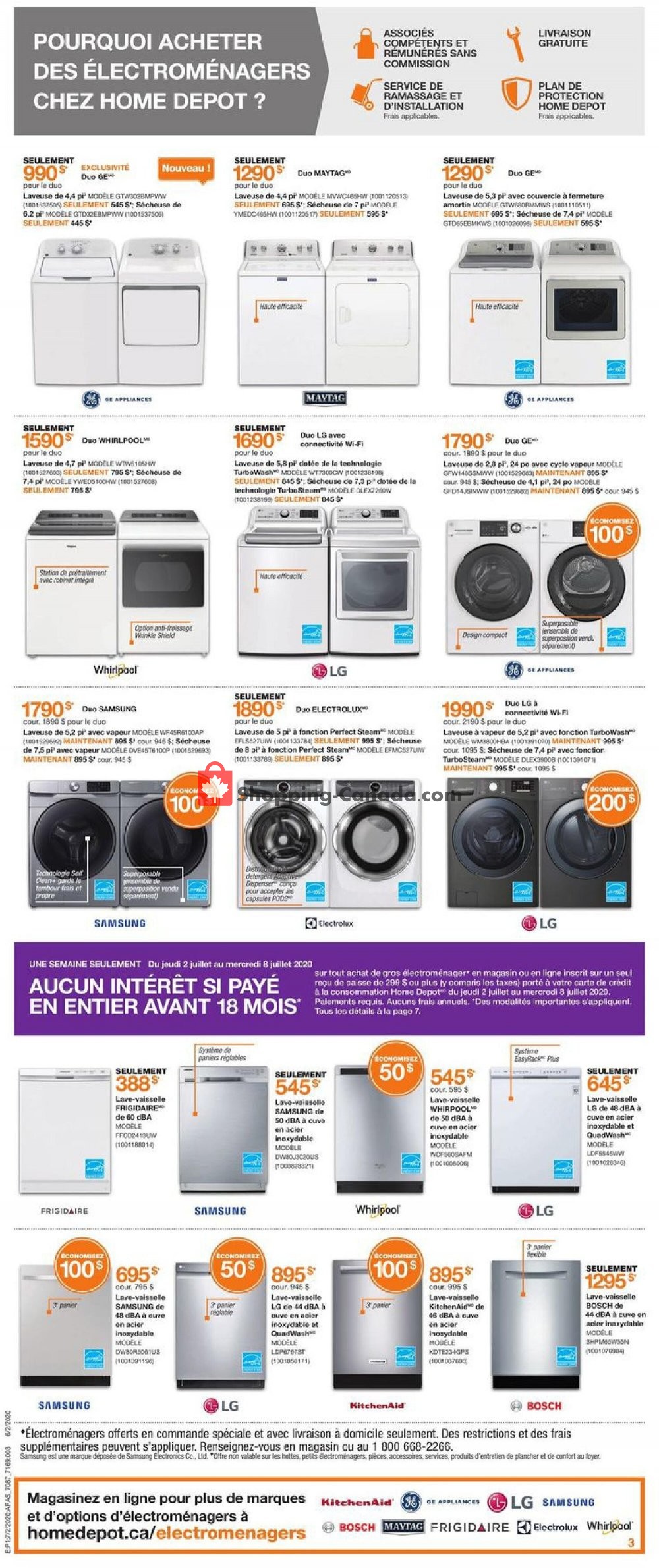 Home Depot flyer from Thursday July 2, 2020 to Wednesday July 8, 2020 - page 4