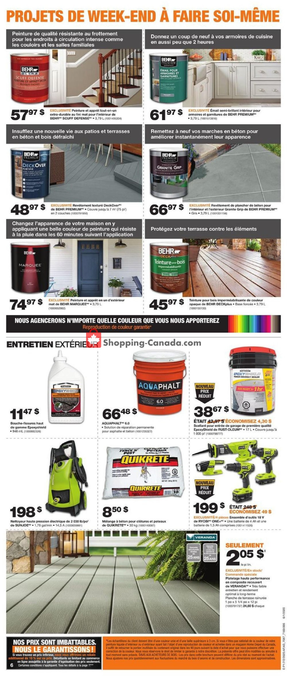 Home Depot flyer from Thursday July 2, 2020 to Wednesday July 8, 2020 - page 7