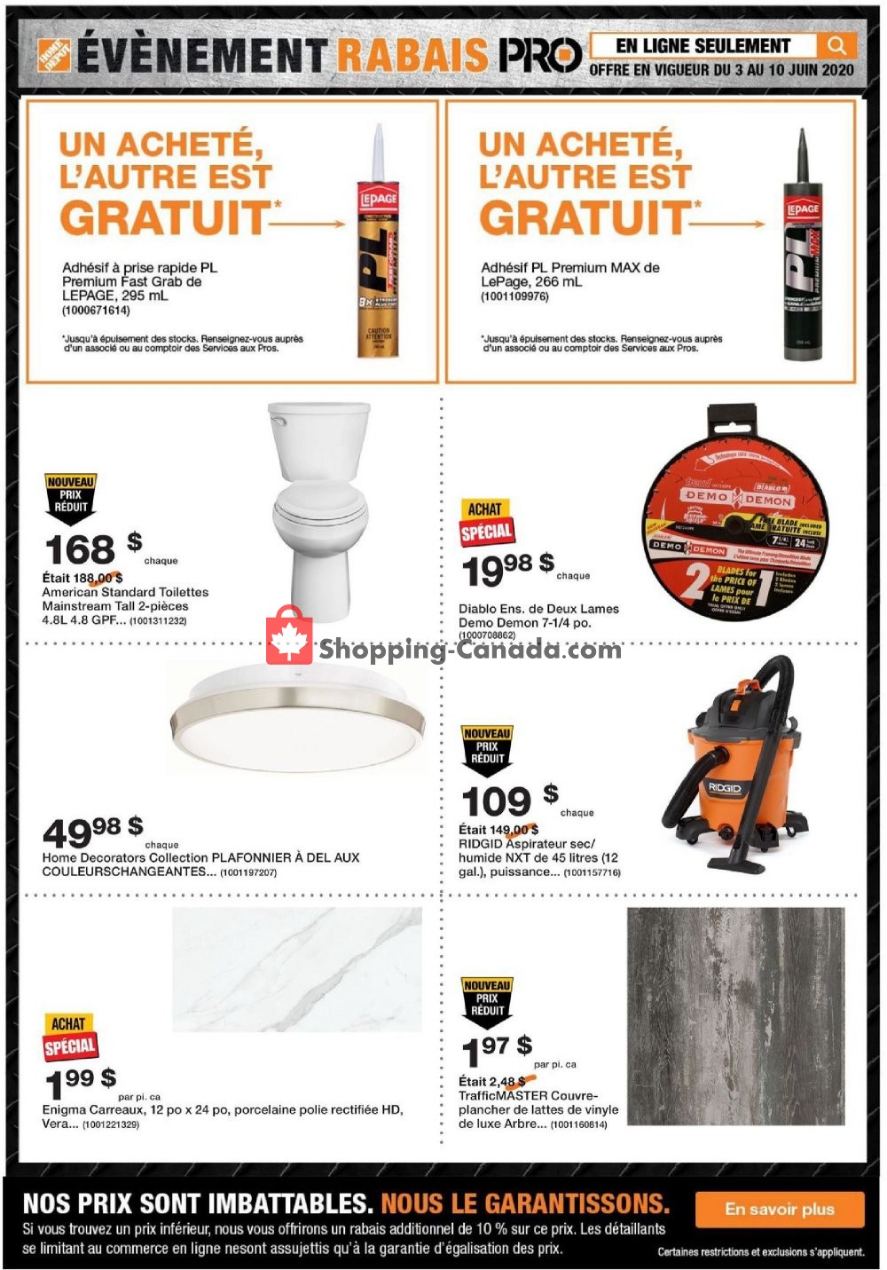 Home Depot flyer from Thursday June 4, 2020 to Wednesday June 10, 2020 - page 5
