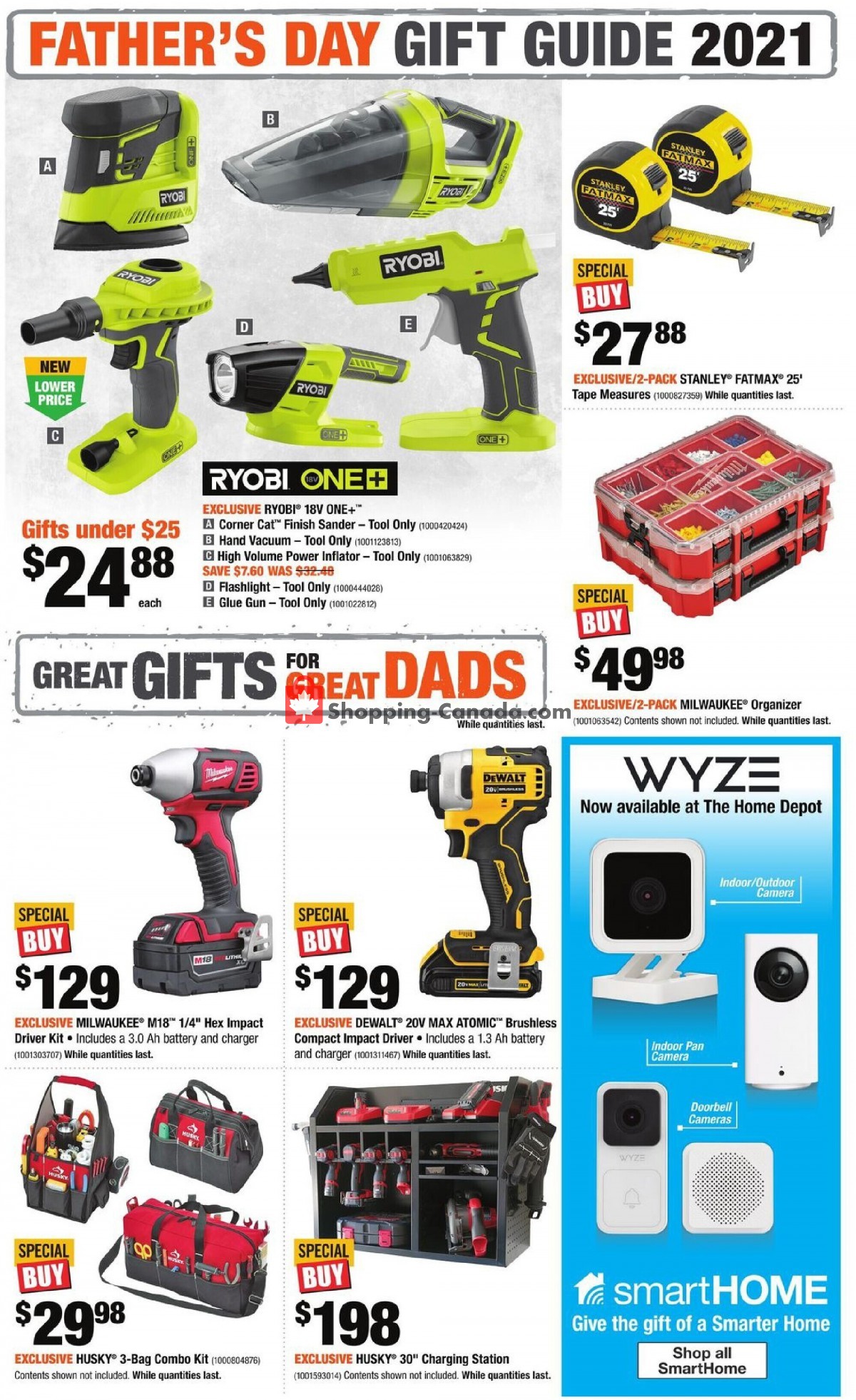 Home Depot flyer from Thursday May 27, 2021 to Wednesday June 23, 2021 - page 1