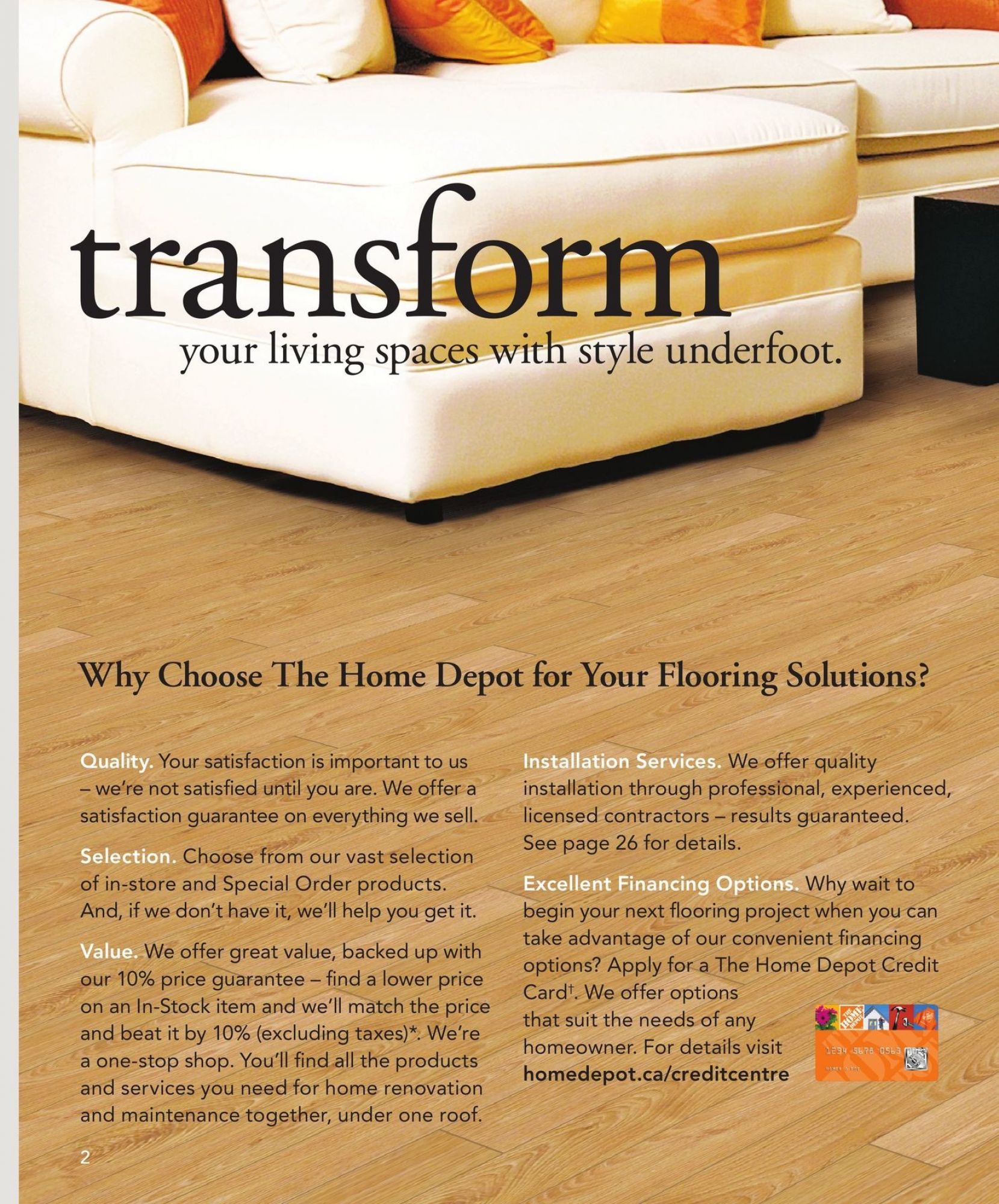Home Depot flyer from Monday January 1, 2018 to Monday December 31, 2018 - page 2