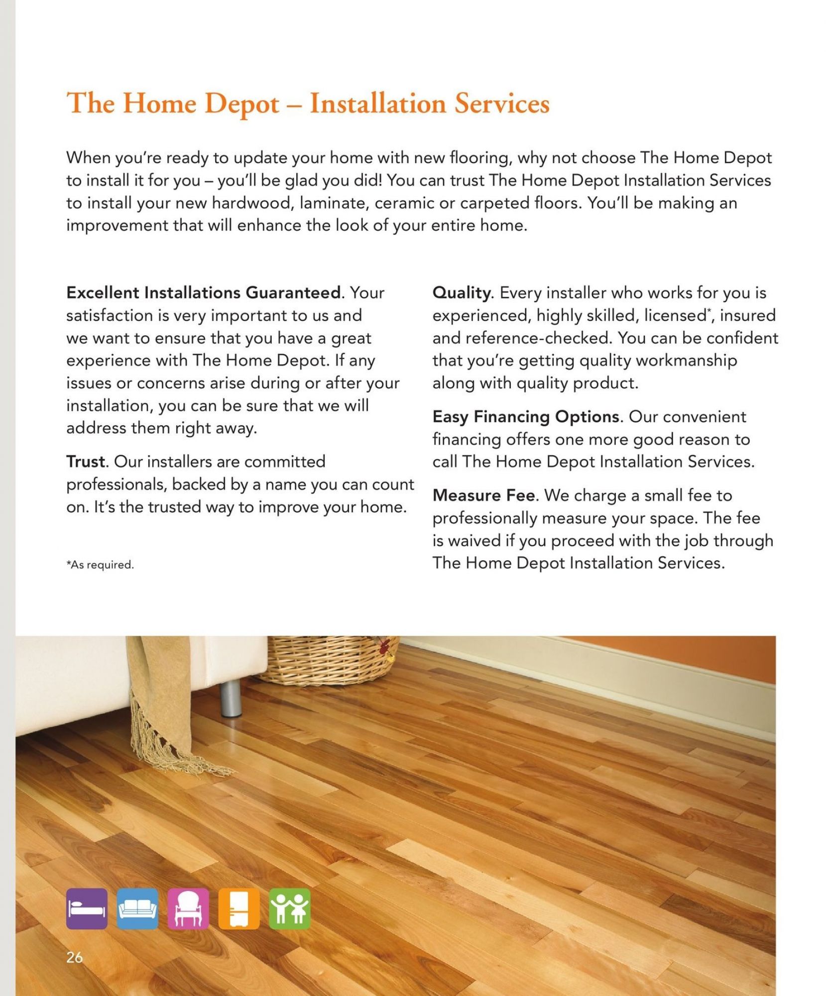 Home Depot flyer from Monday January 1, 2018 to Monday December 31, 2018 - page 26