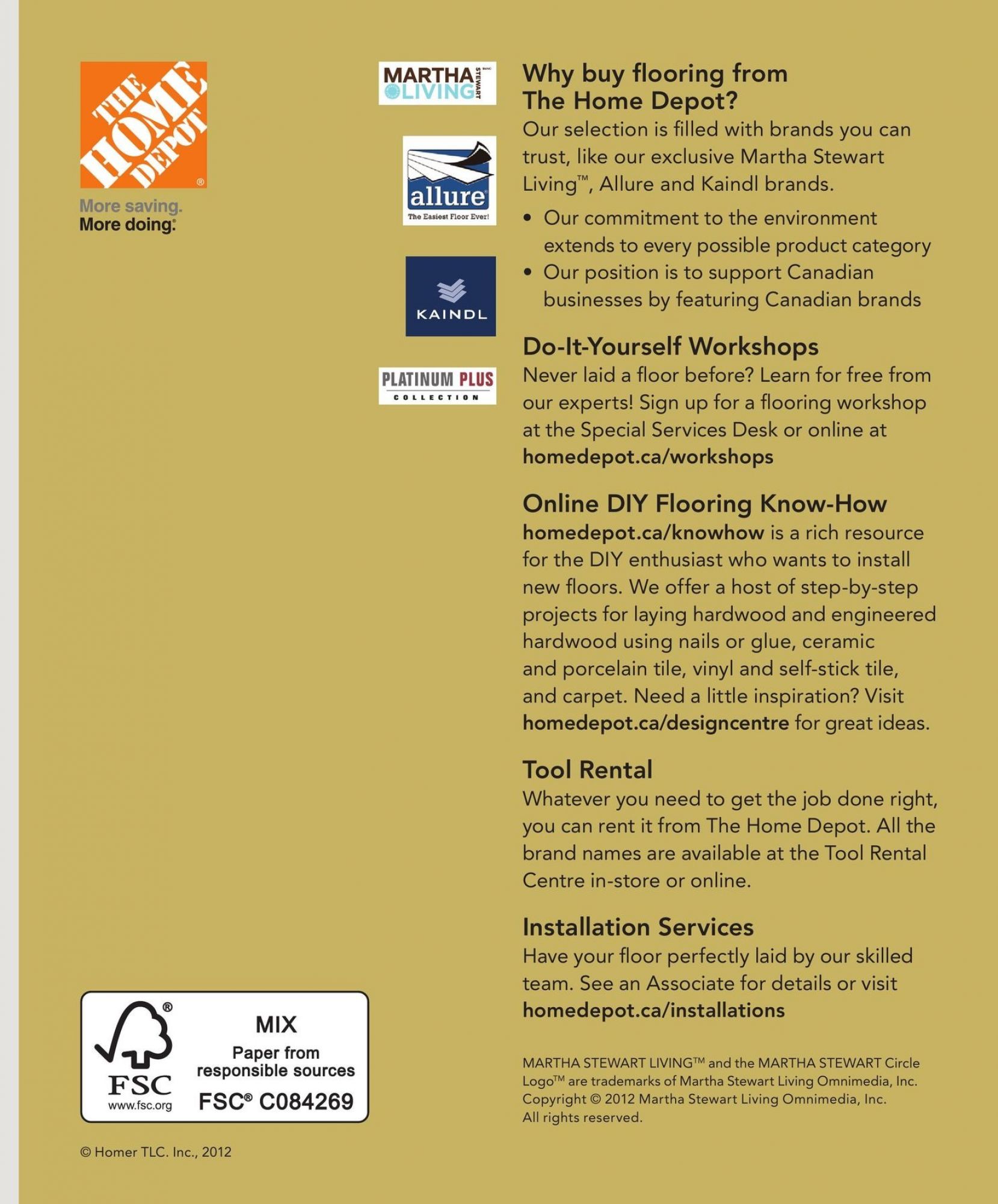 Home Depot flyer from Monday January 1, 2018 to Monday December 31, 2018 - page 28