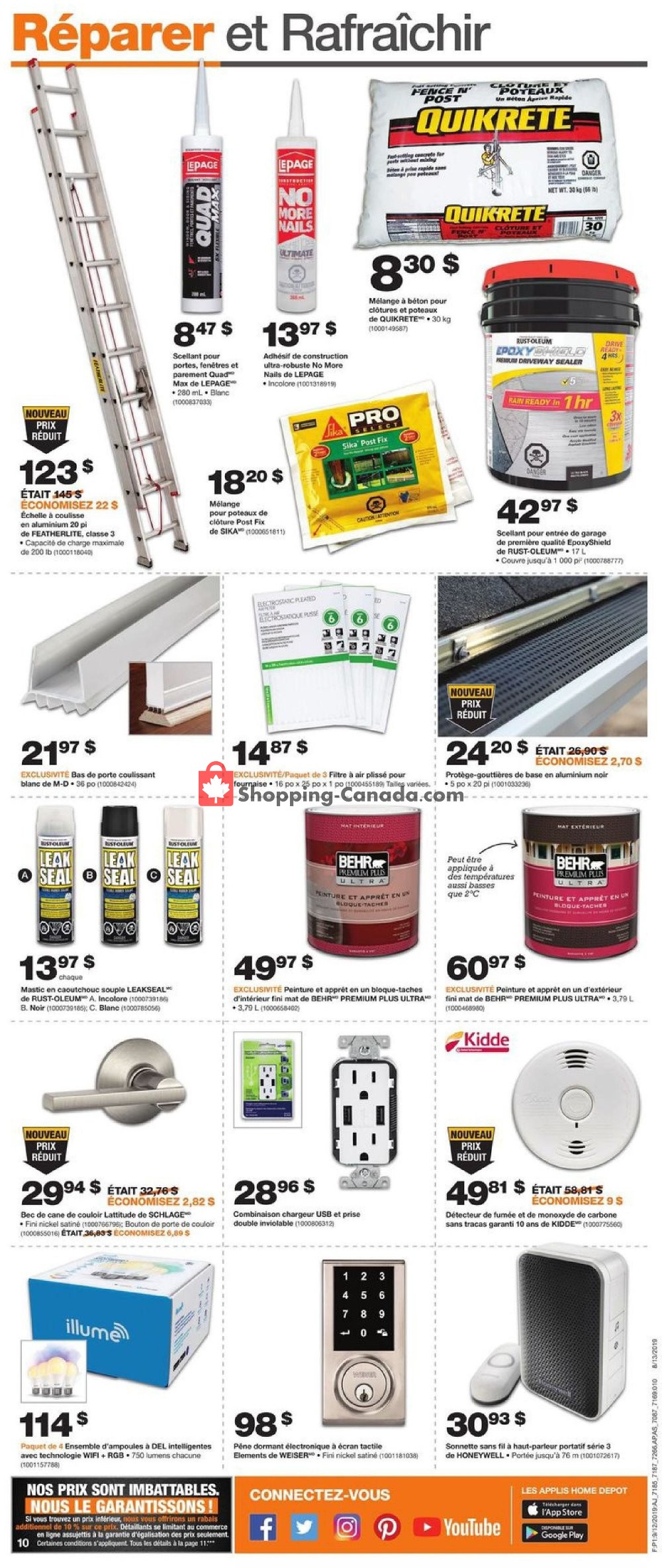 Home Depot flyer from Thursday September 12, 2019 to Wednesday September 18, 2019 - page 11