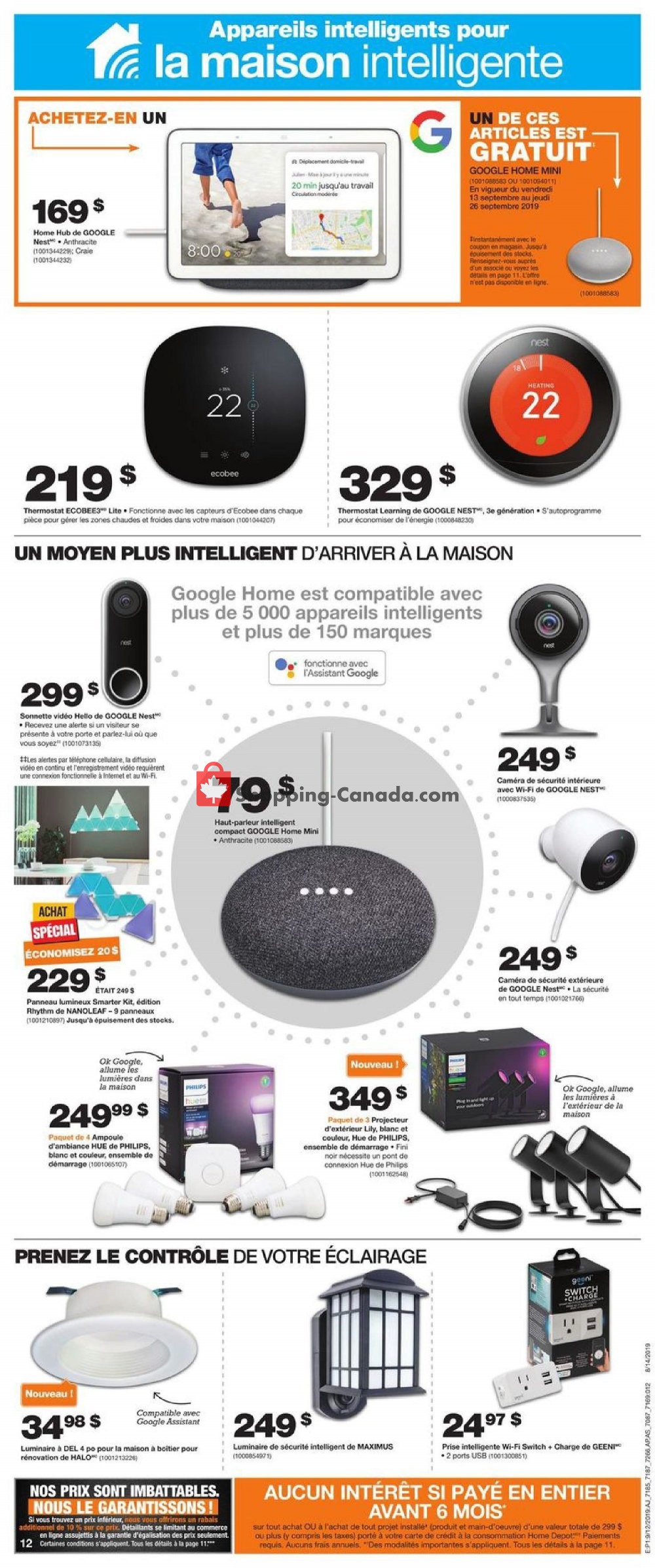 Home Depot flyer from Thursday September 12, 2019 to Wednesday September 18, 2019 - page 13