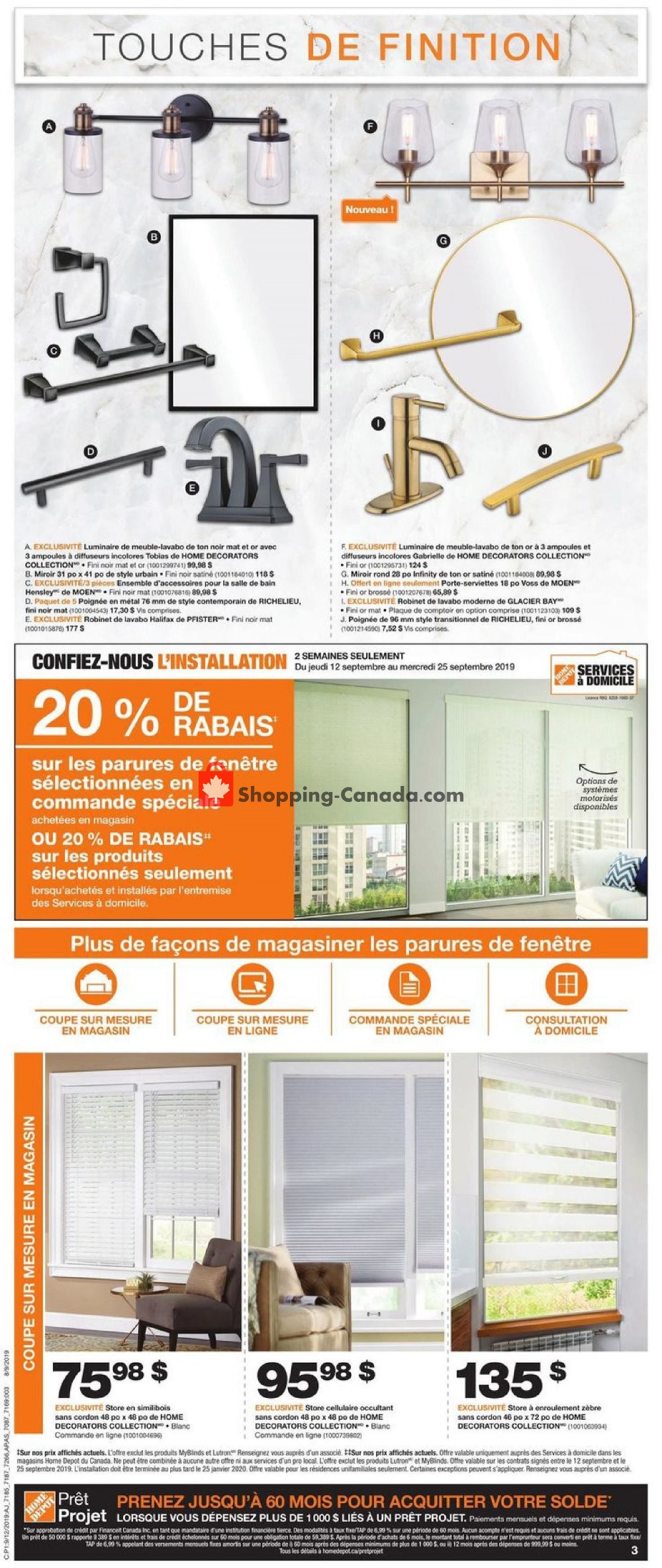 Home Depot flyer from Thursday September 12, 2019 to Wednesday September 18, 2019 - page 4