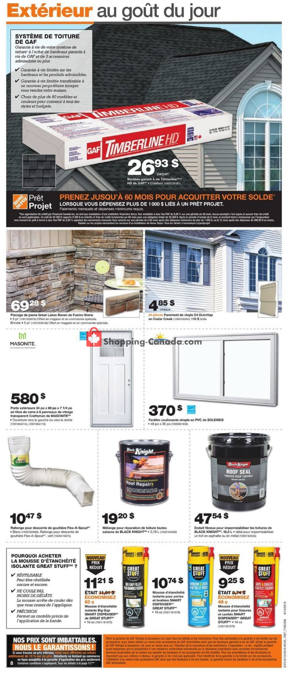 Home Depot flyer from Thursday September 12, 2019 to Wednesday September 18, 2019 - page 9