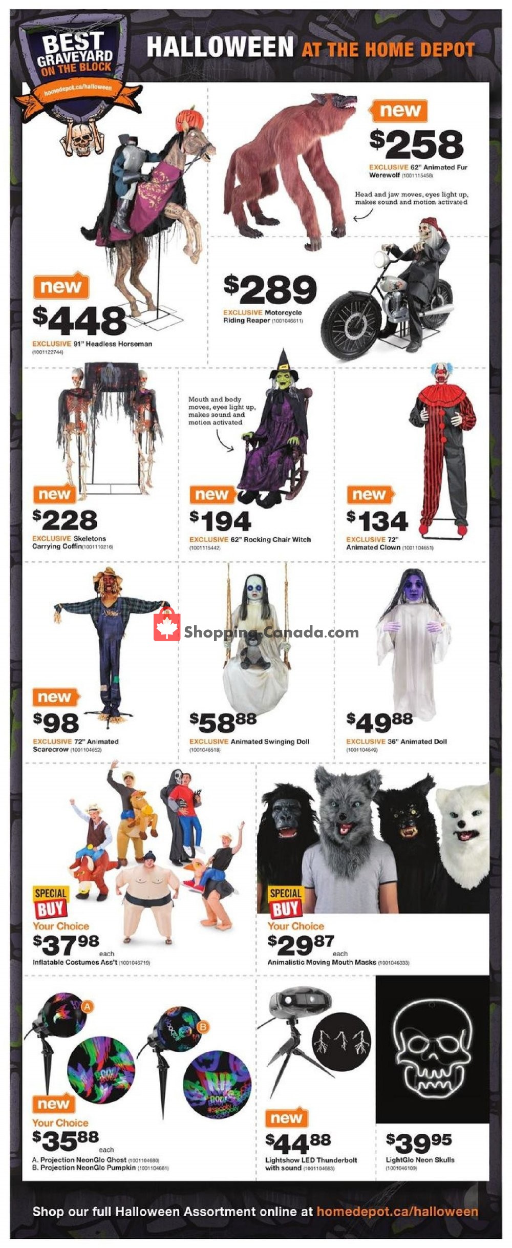 Home Depot flyer from Thursday October 4, 2018 to Wednesday October 10, 2018 - page 10