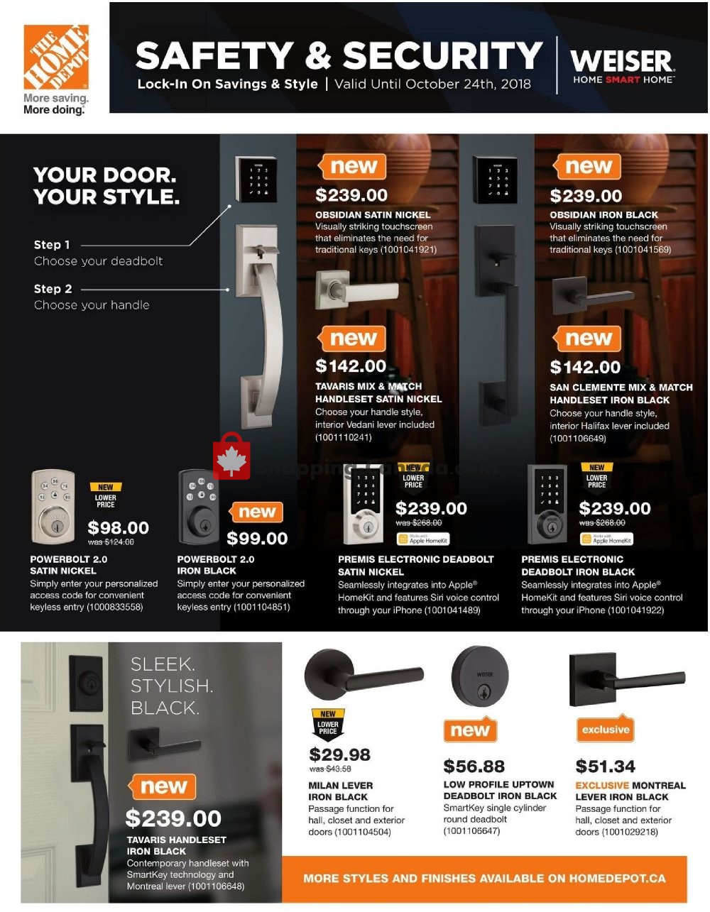 Home Depot flyer from Thursday October 4, 2018 to Wednesday October 10, 2018 - page 12