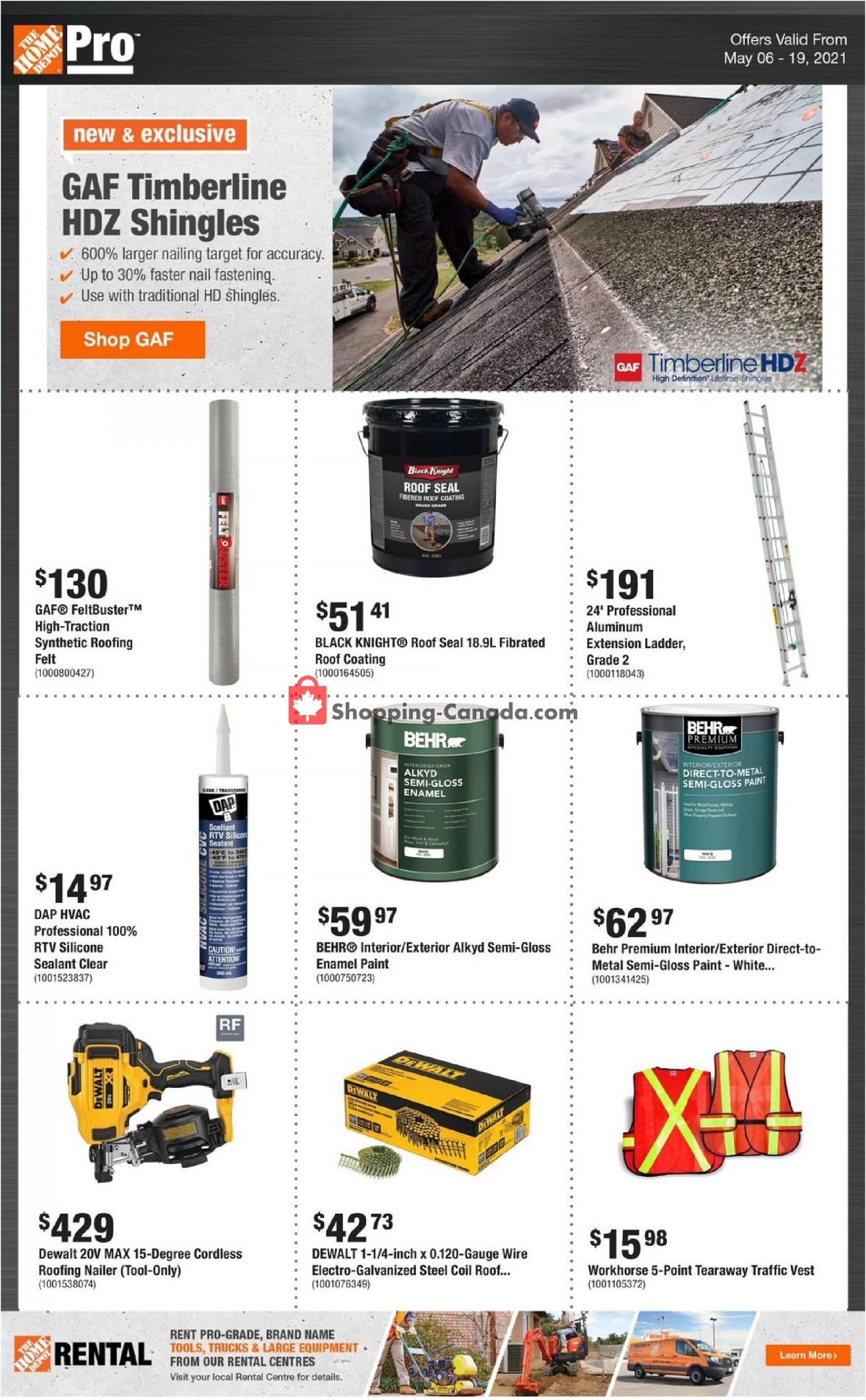 Home Depot flyer from Thursday May 6, 2021 to Wednesday May 19, 2021 - page 3